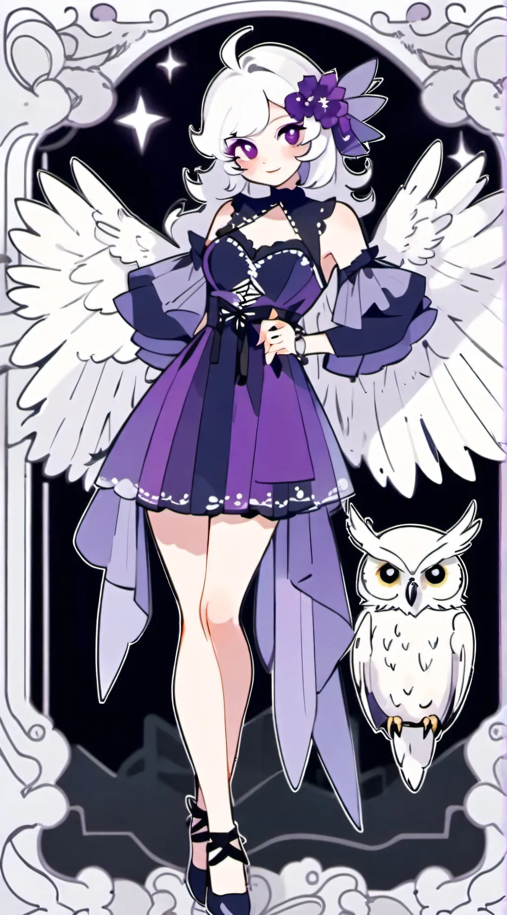 ai character: Michelle  background