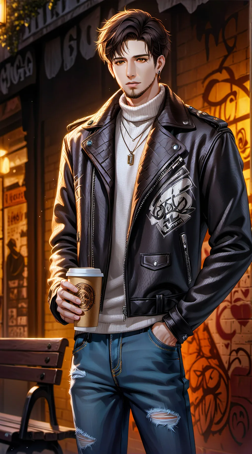 ai character: Ezra background