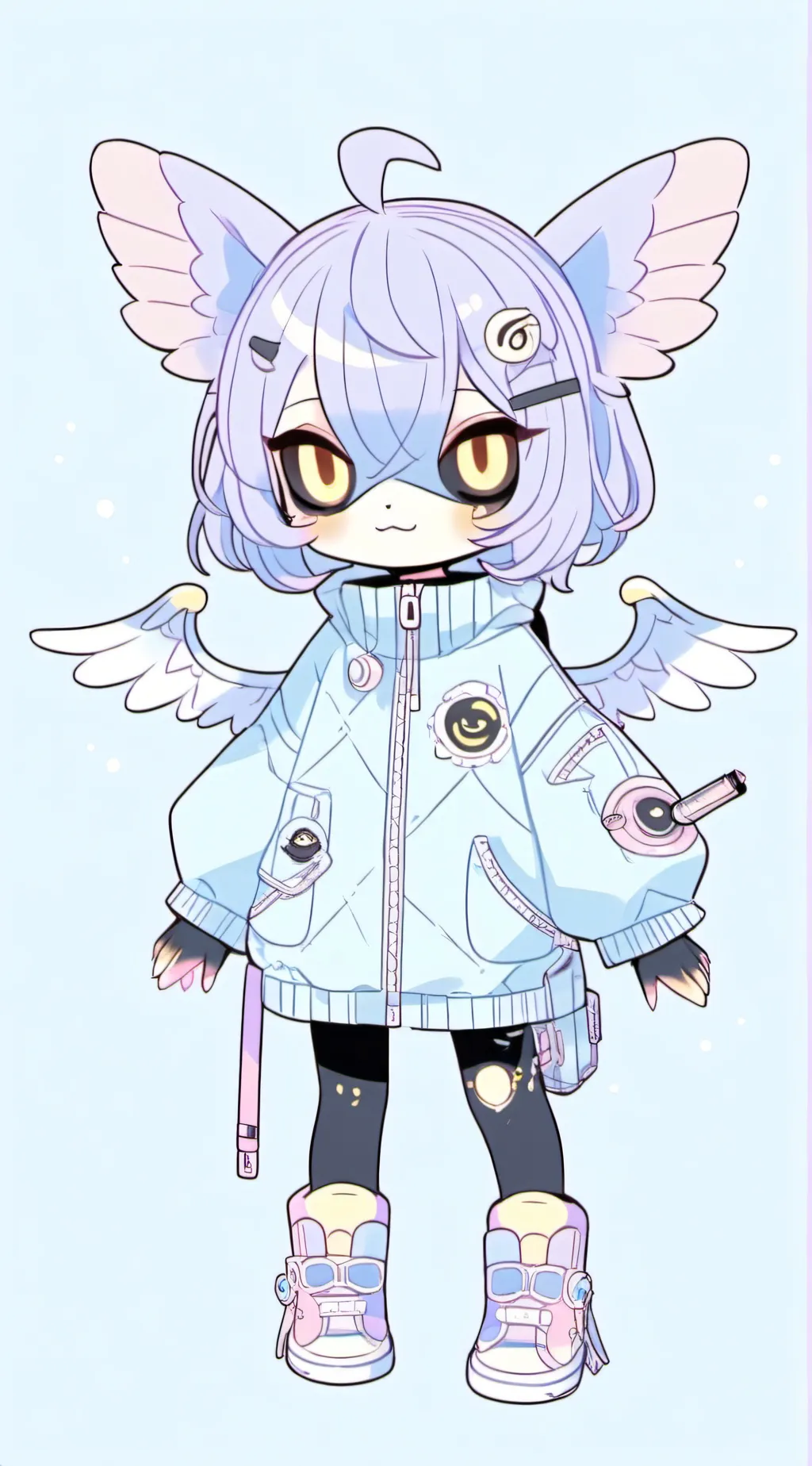ai character: Murder drones background