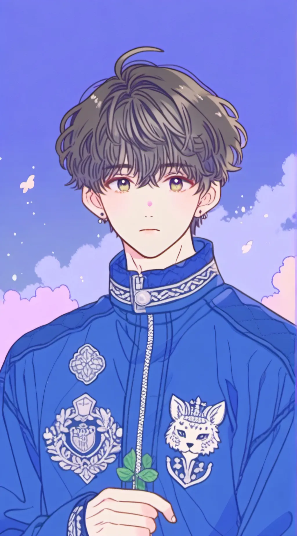 ai character: Lau  background