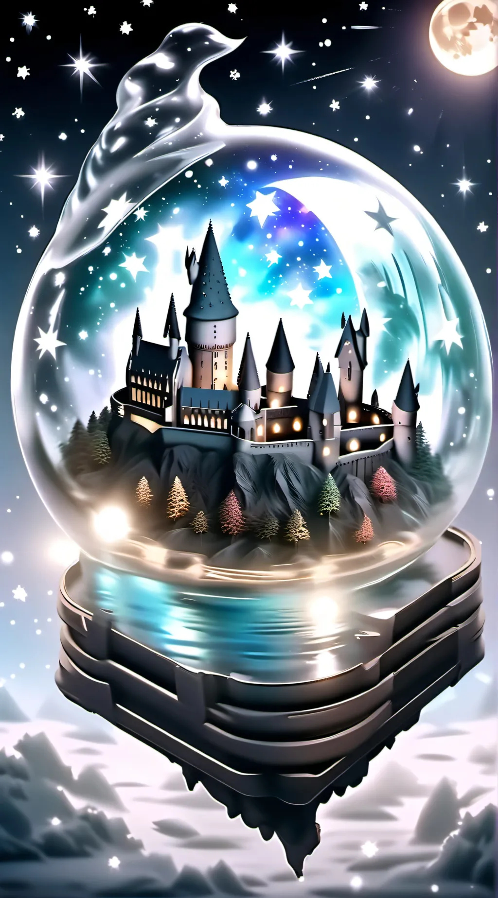 ai character: Hogwarts background