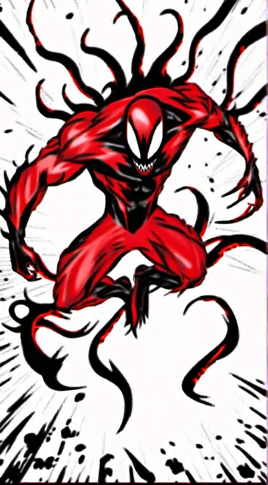 ai character: Carnage background