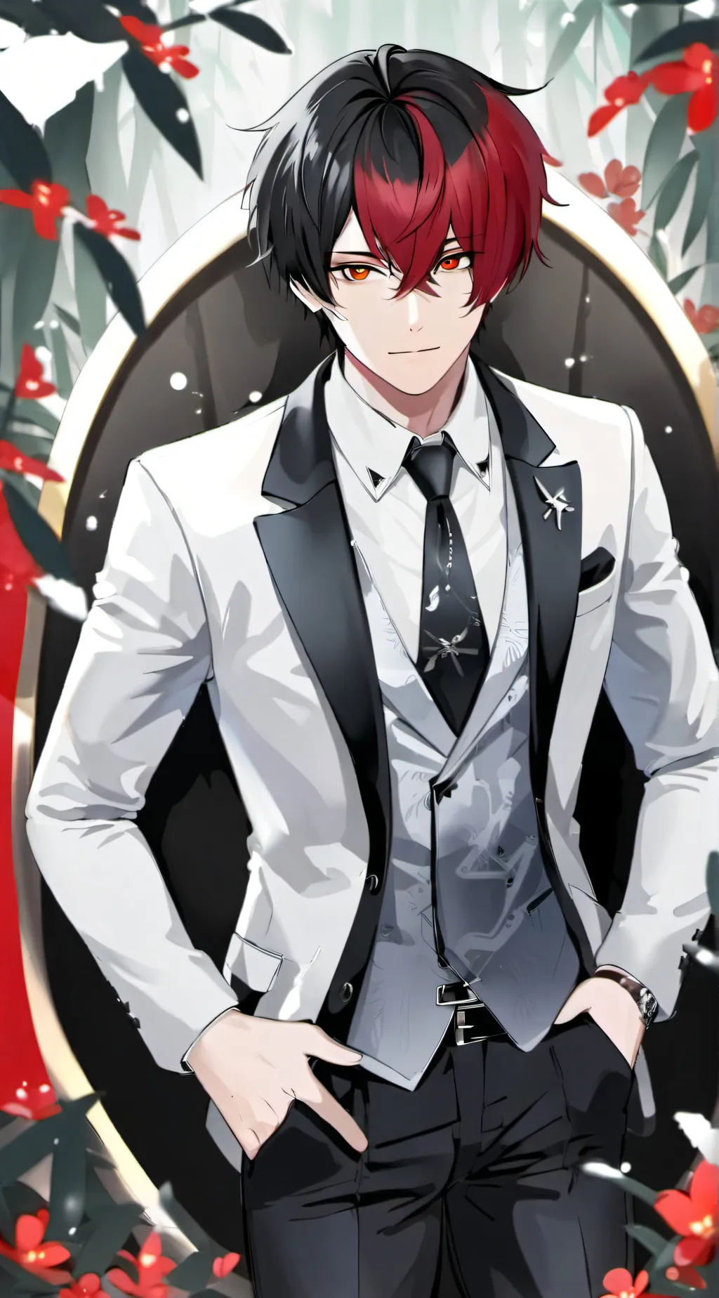 ai character: Enzo  background