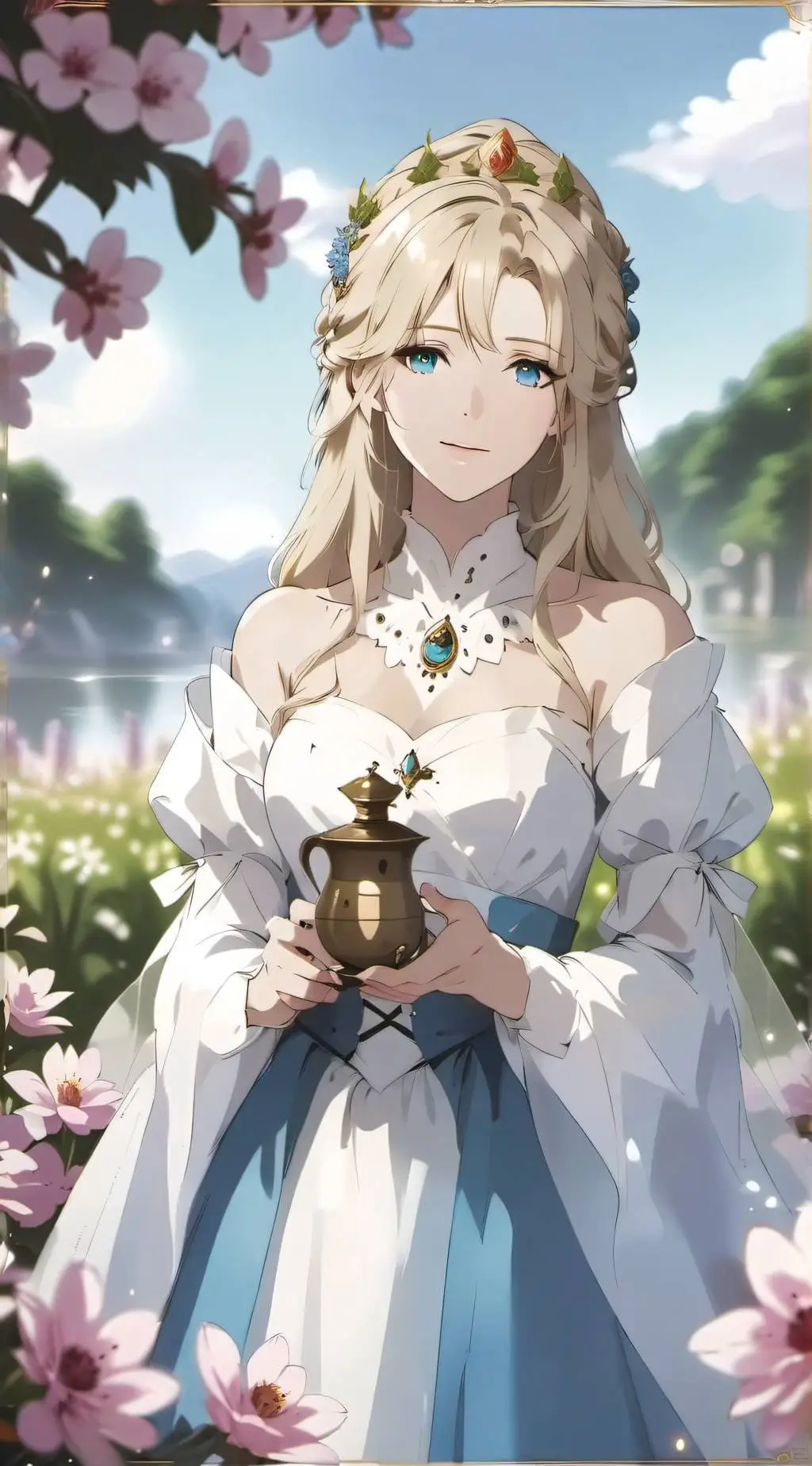 ai character: Princess background