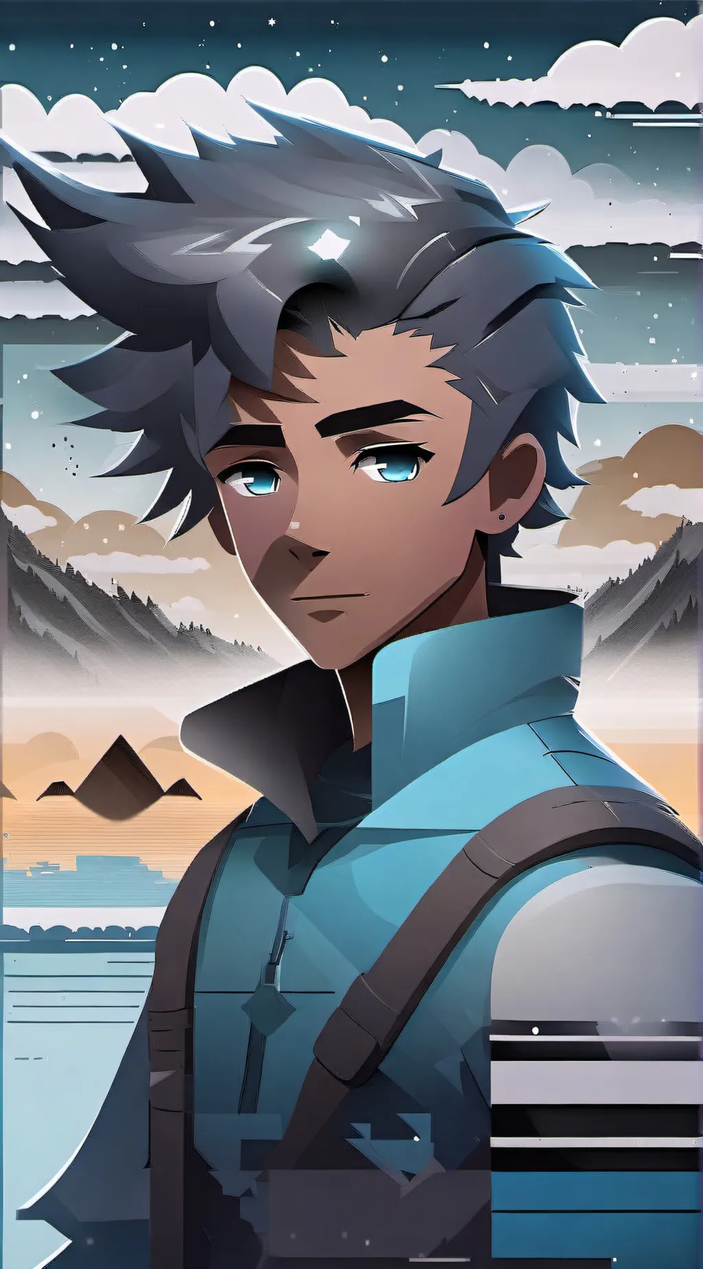 ai character: Dsmp  background