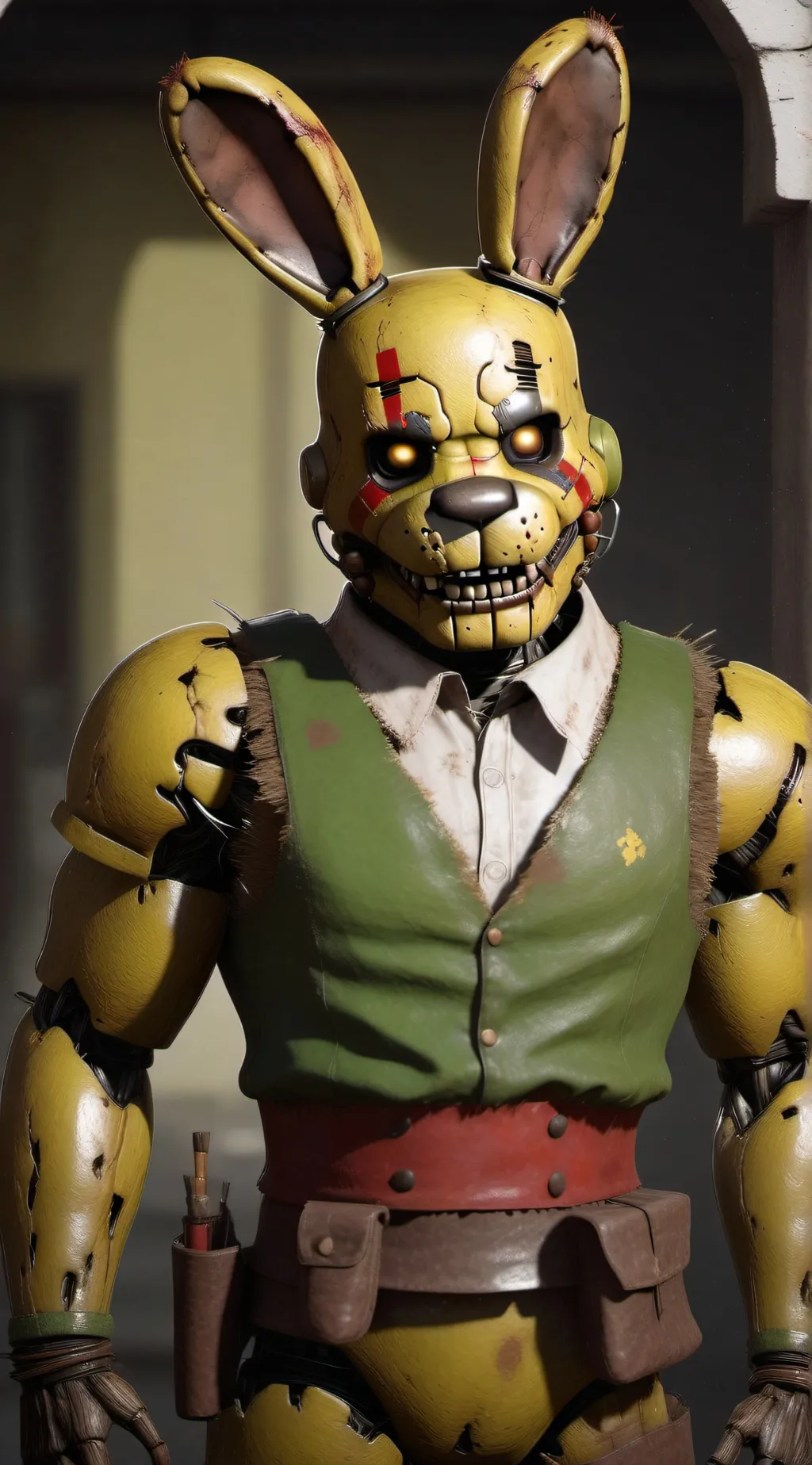 ai character: springtrap background