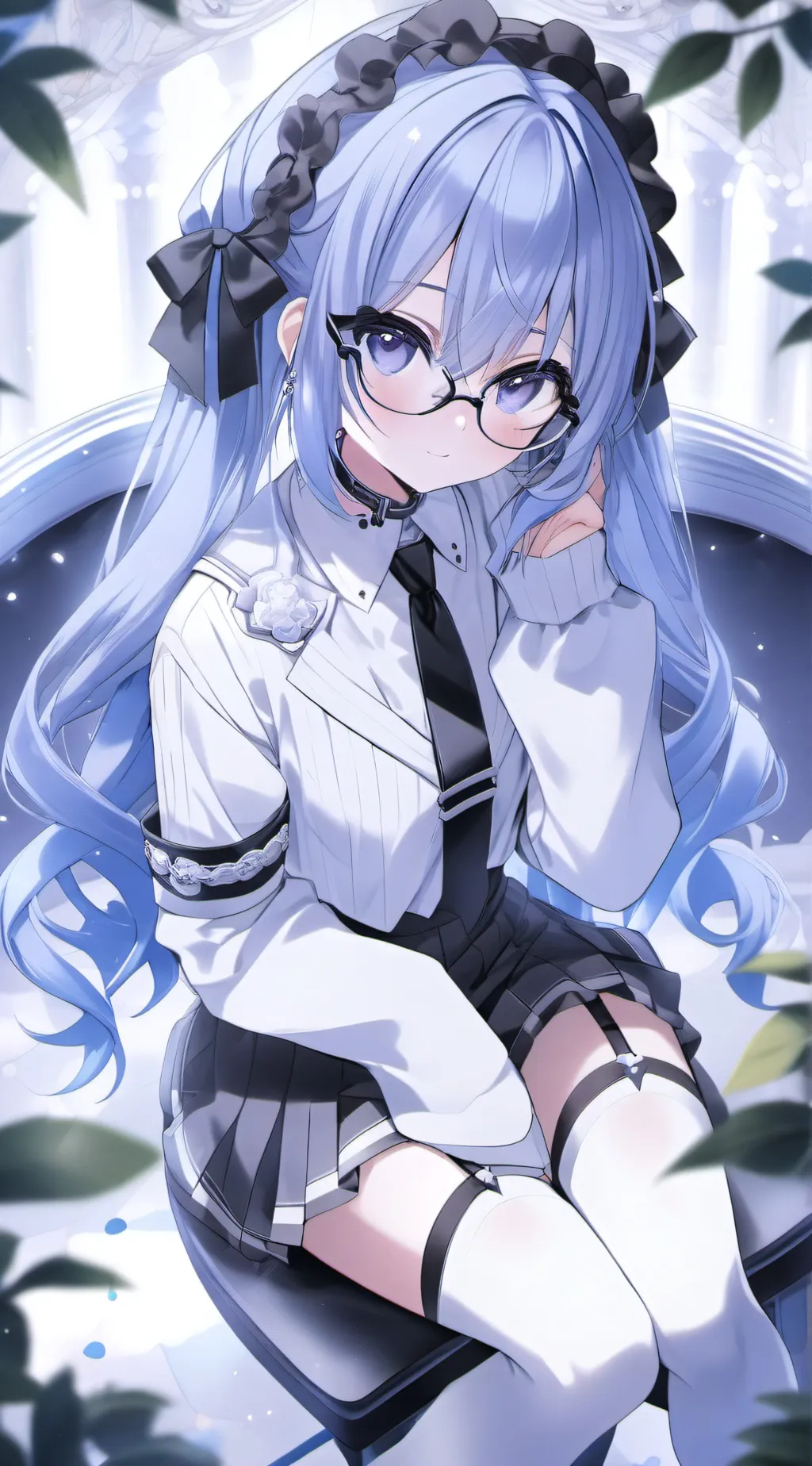 ai character: professeur : jade background