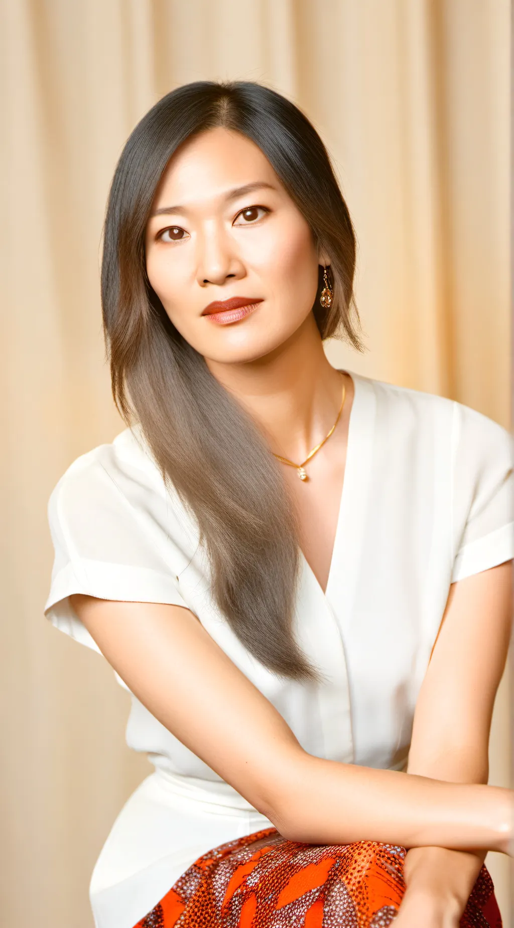 ai character: Grace Choi background