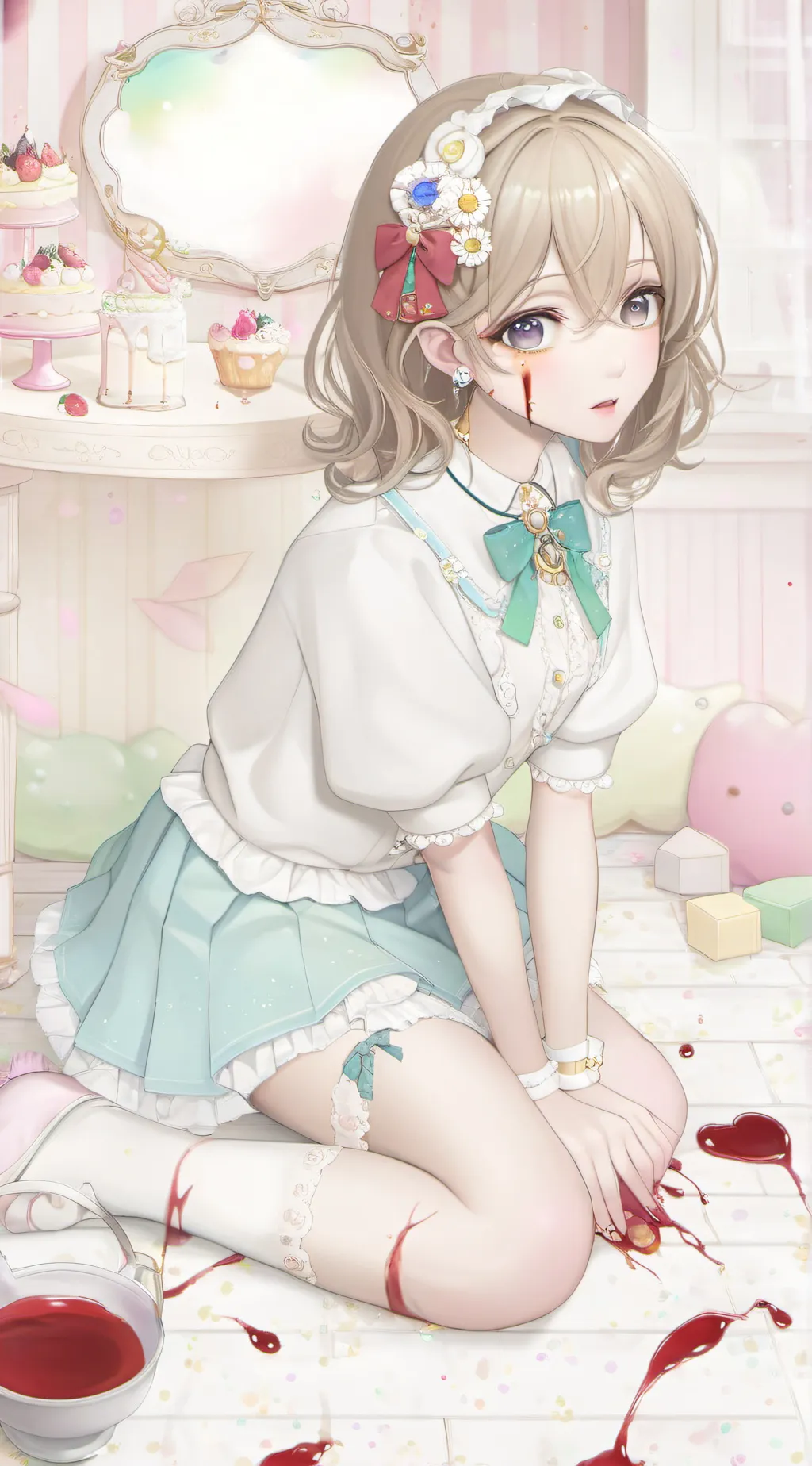 ai character: ruby background