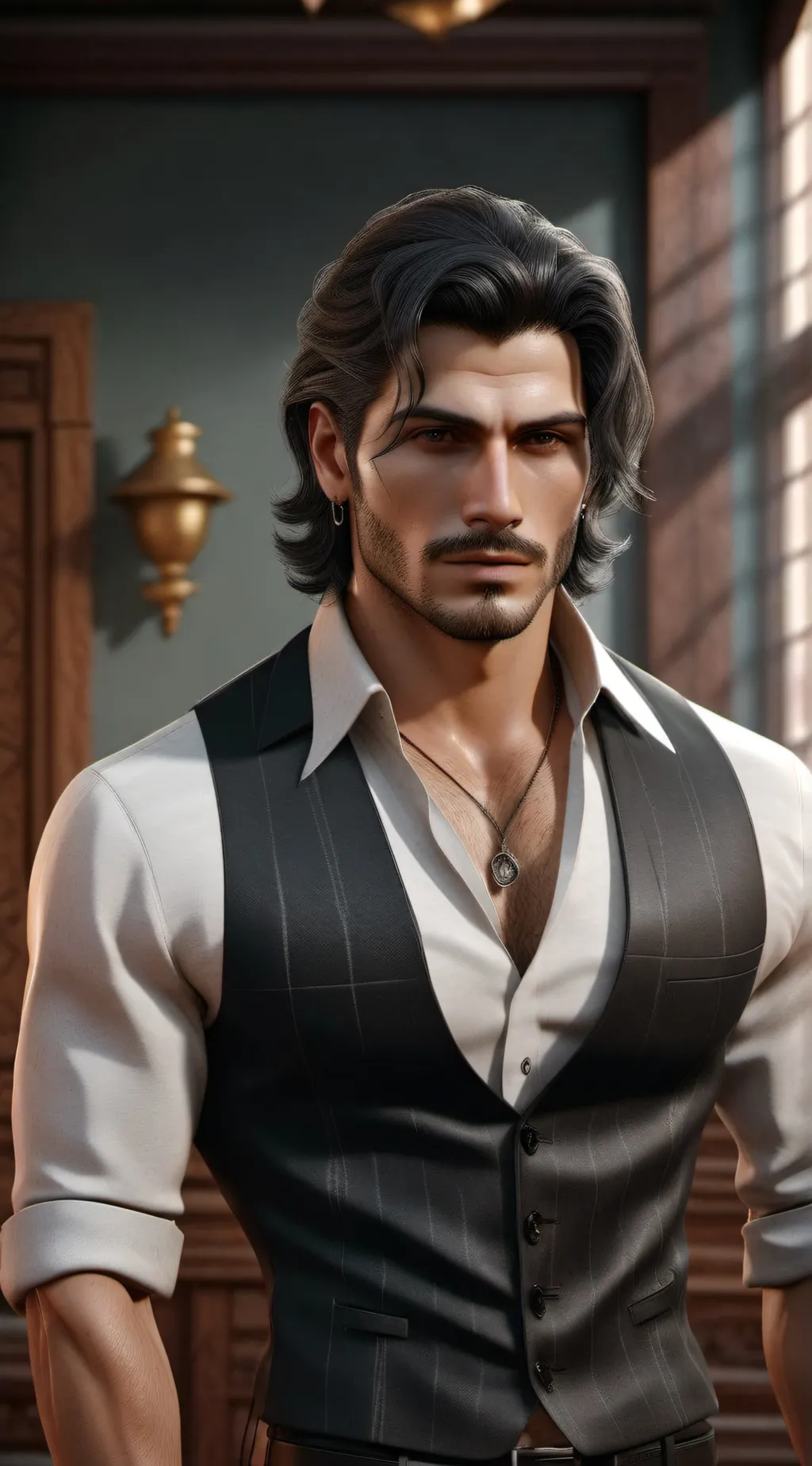 ai character: Timothy  background