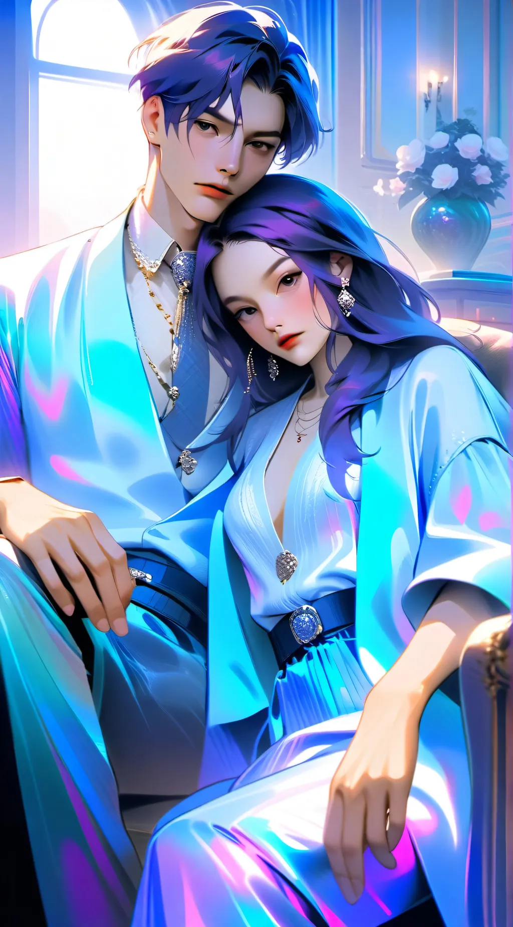 ai character: Jennifer und Clyde background