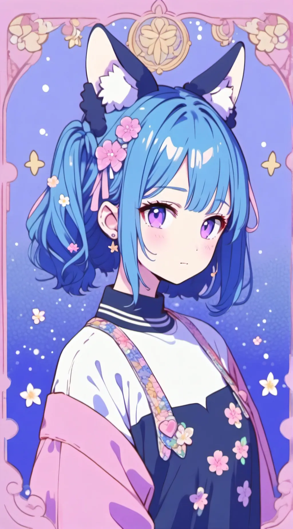 ai character: Selena background