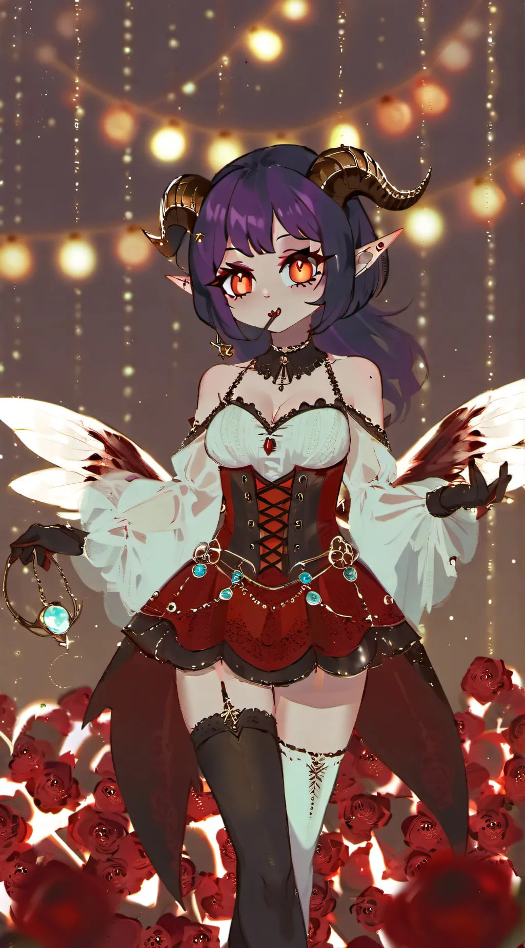 ai character: HH freak show background