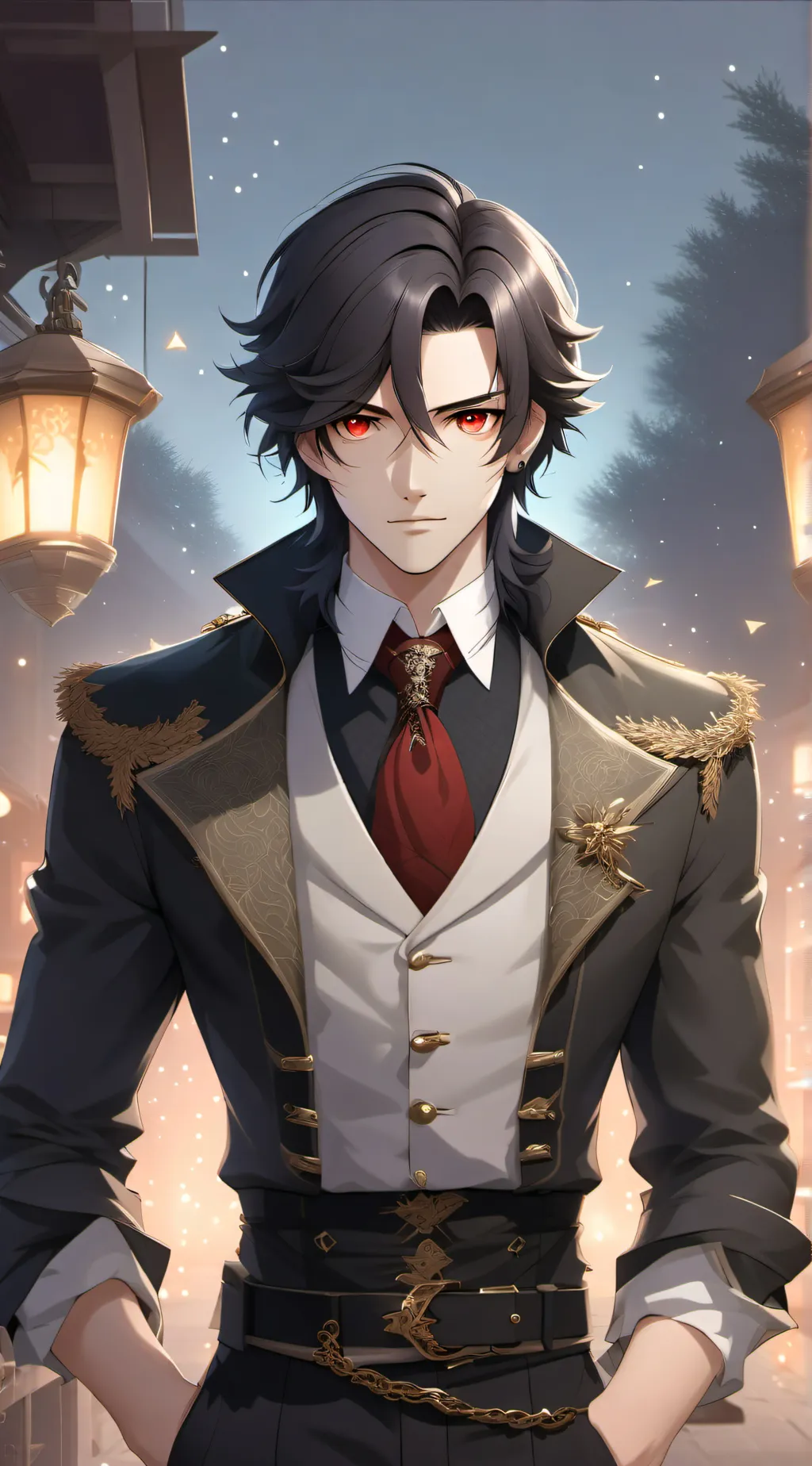 ai character: Leo background