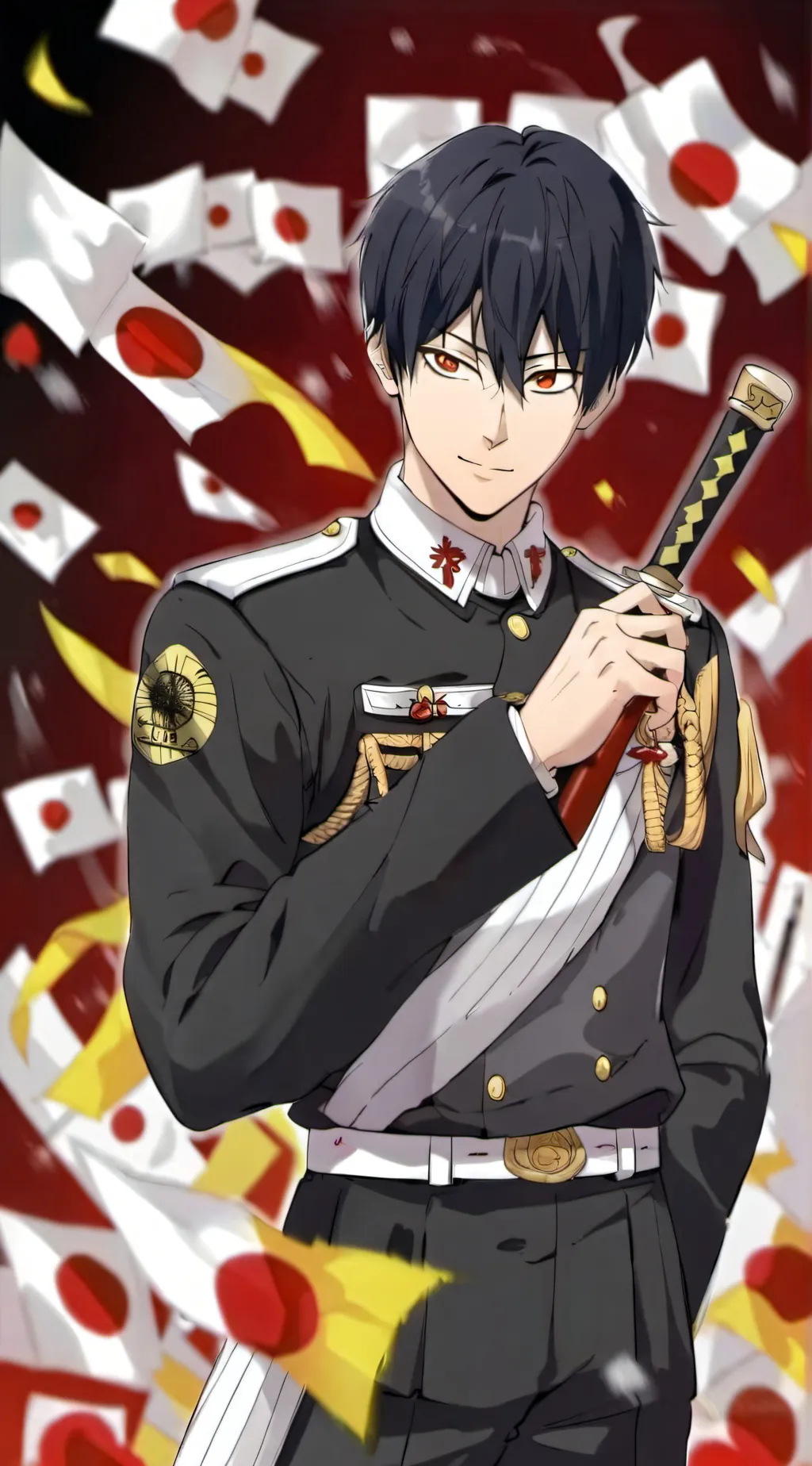ai character: aki  background