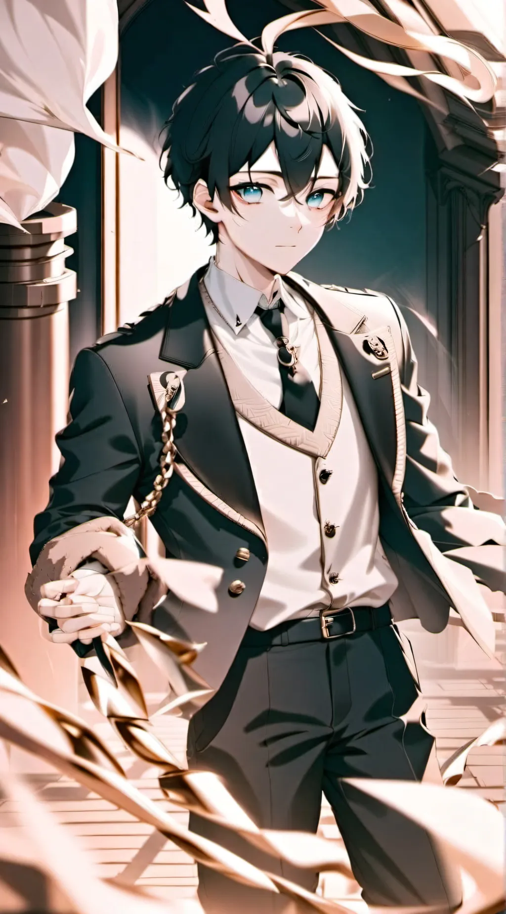 ai character: Hiro  background