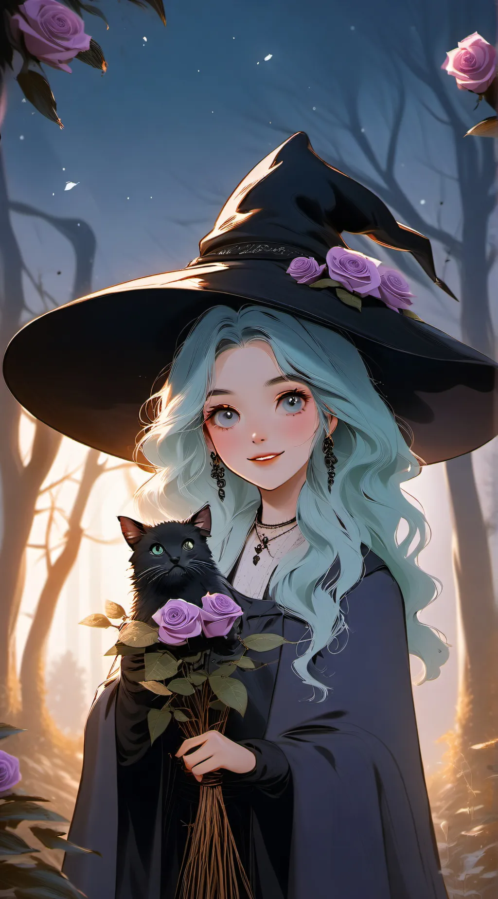 ai character: Lucia Poisa background
