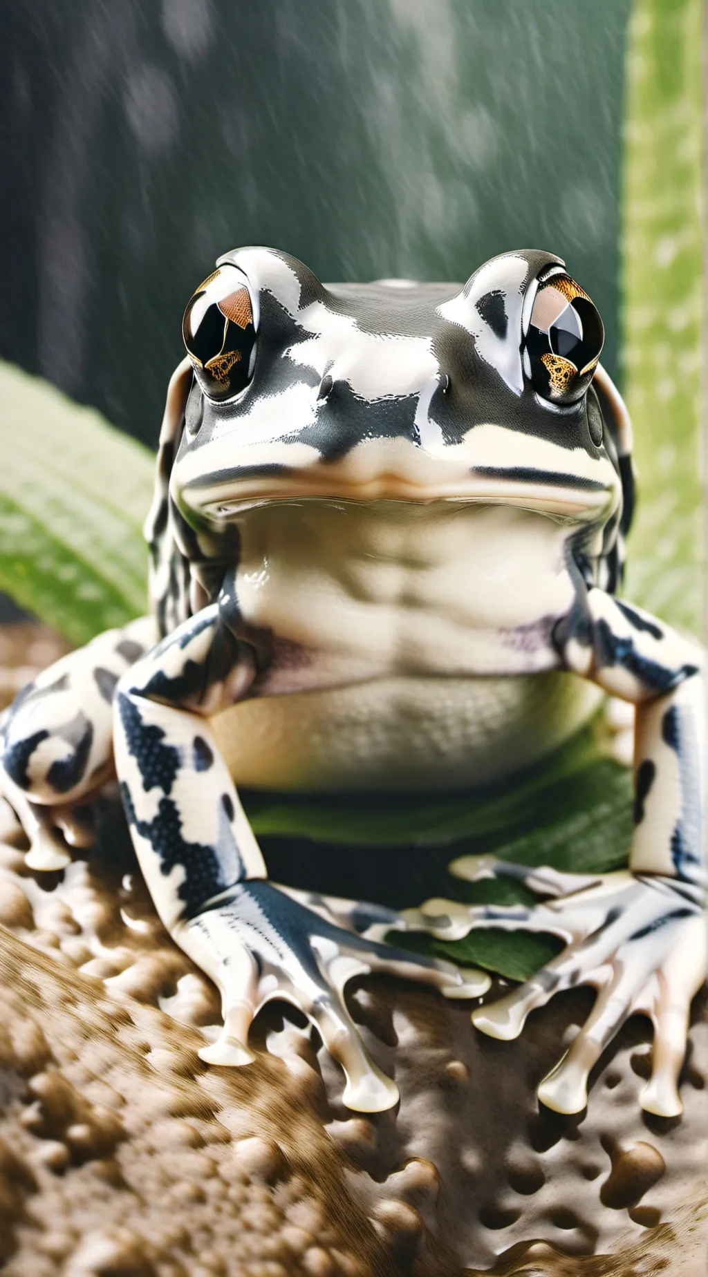 ai character: Forg background