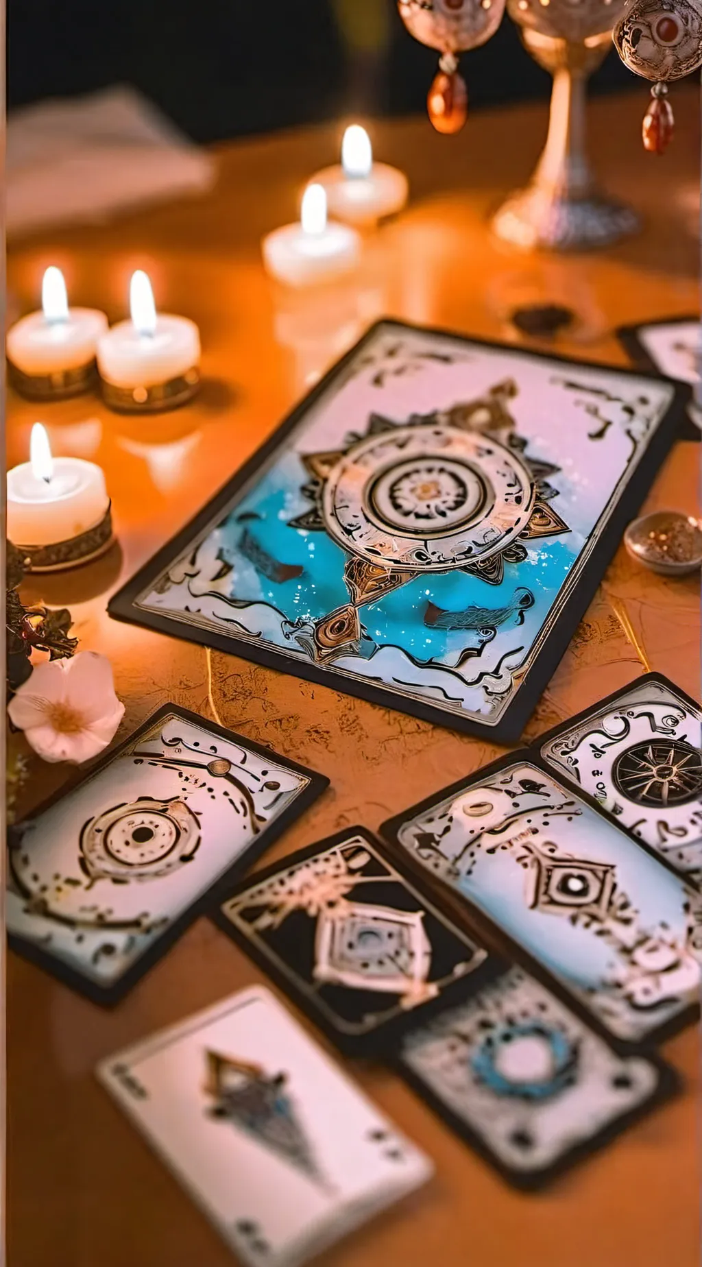 ai character: Spiritual Messages background