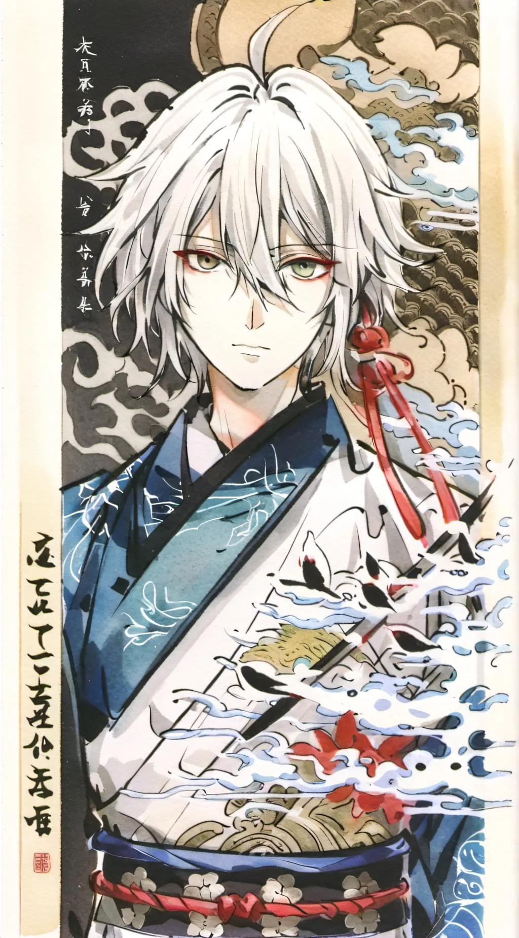 ai character: Tomoe  background