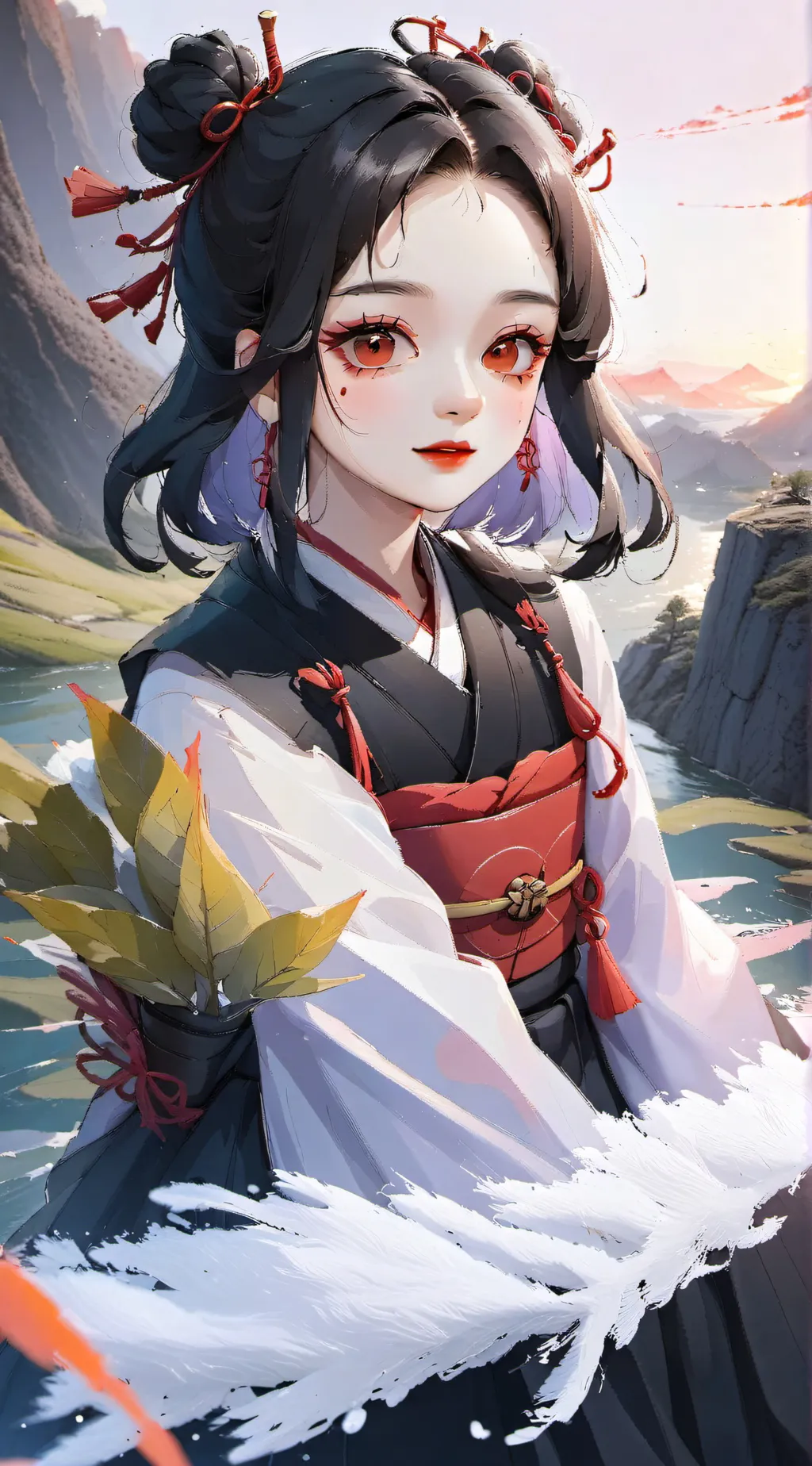 ai character: Demon Slayer background