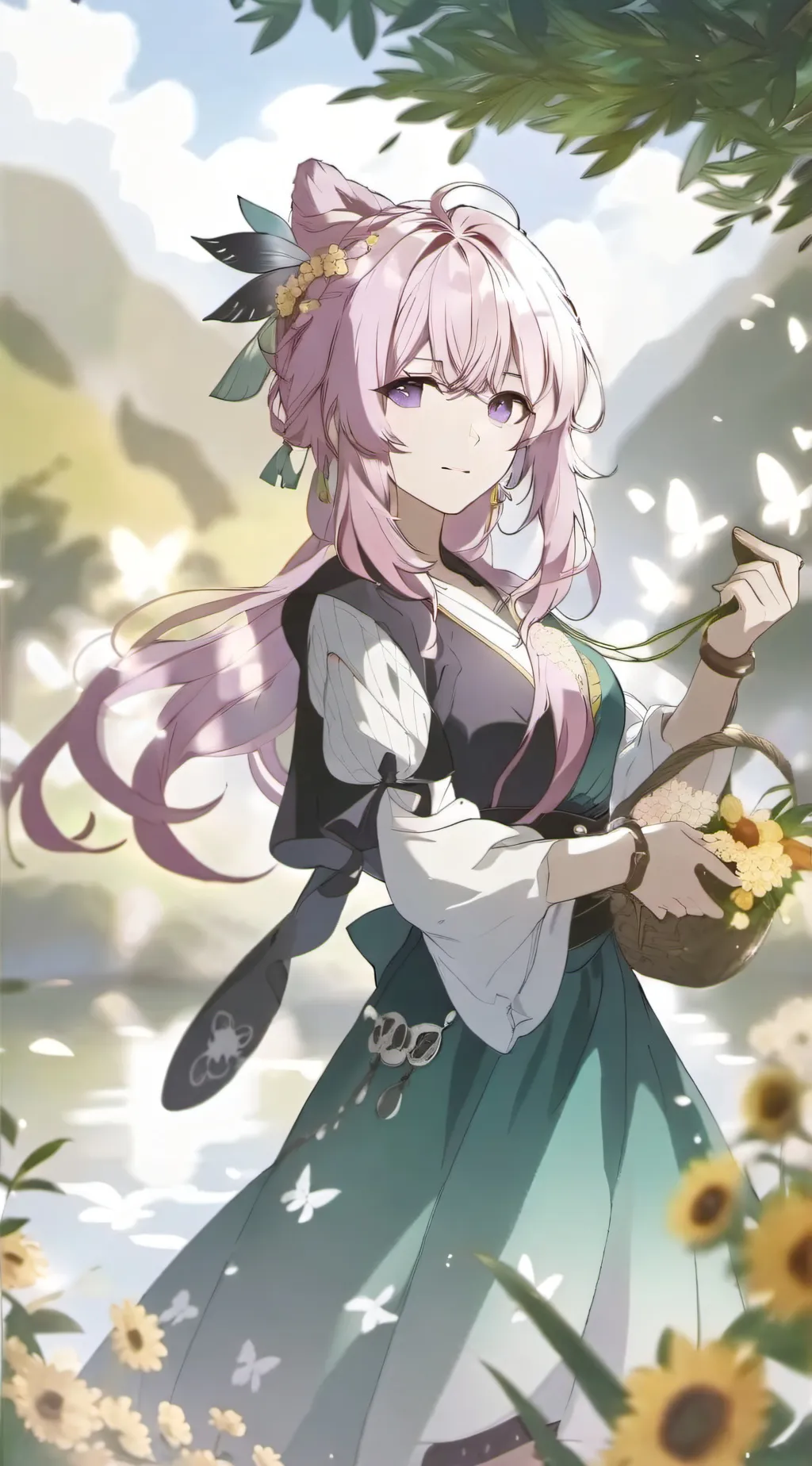 ai character: Ella background