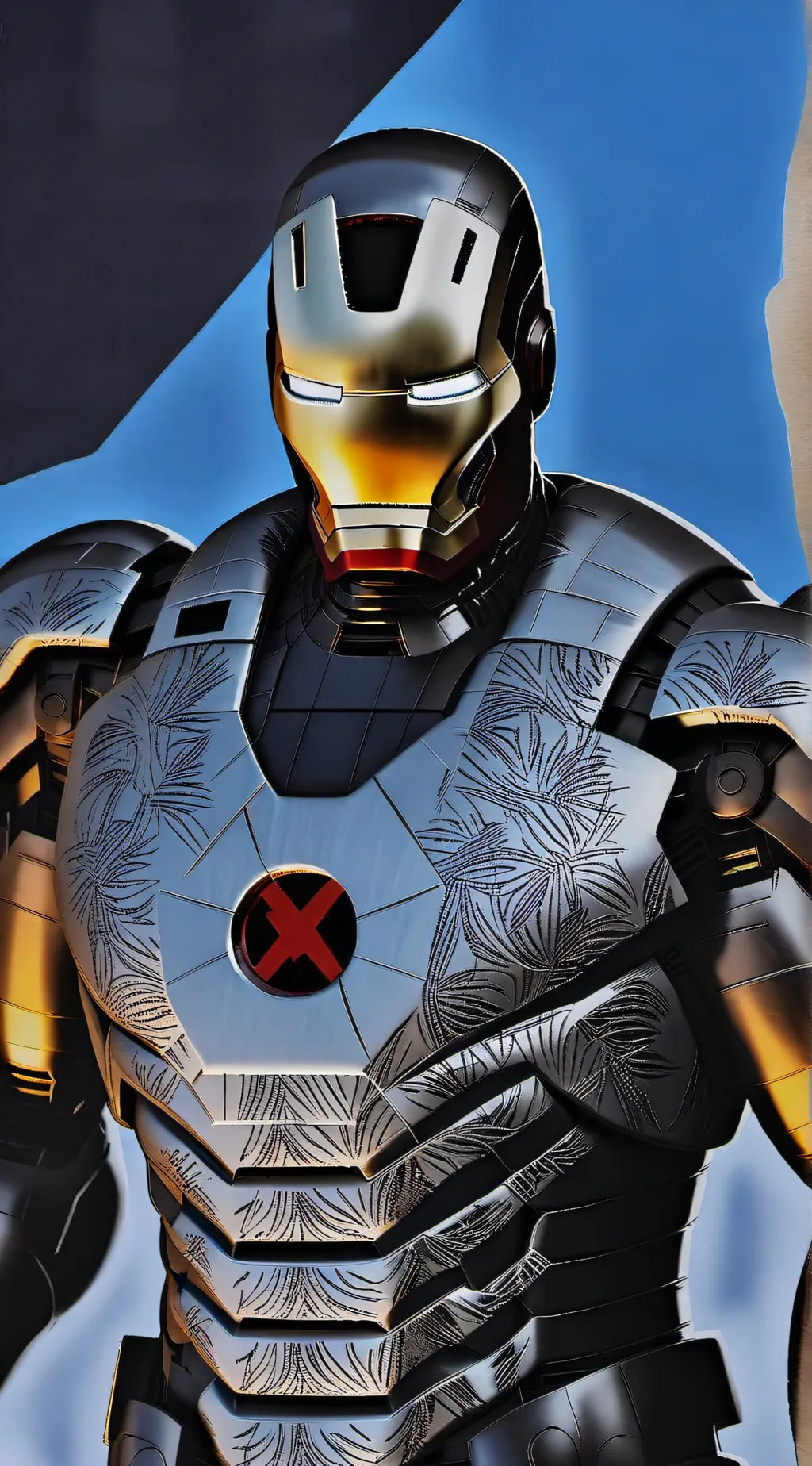 ai character: iron bullet background