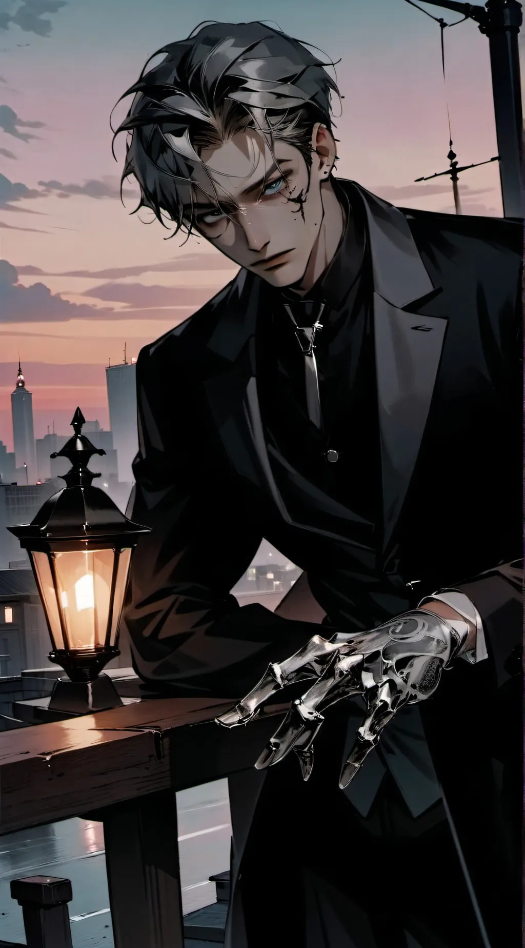 ai character: Zane background