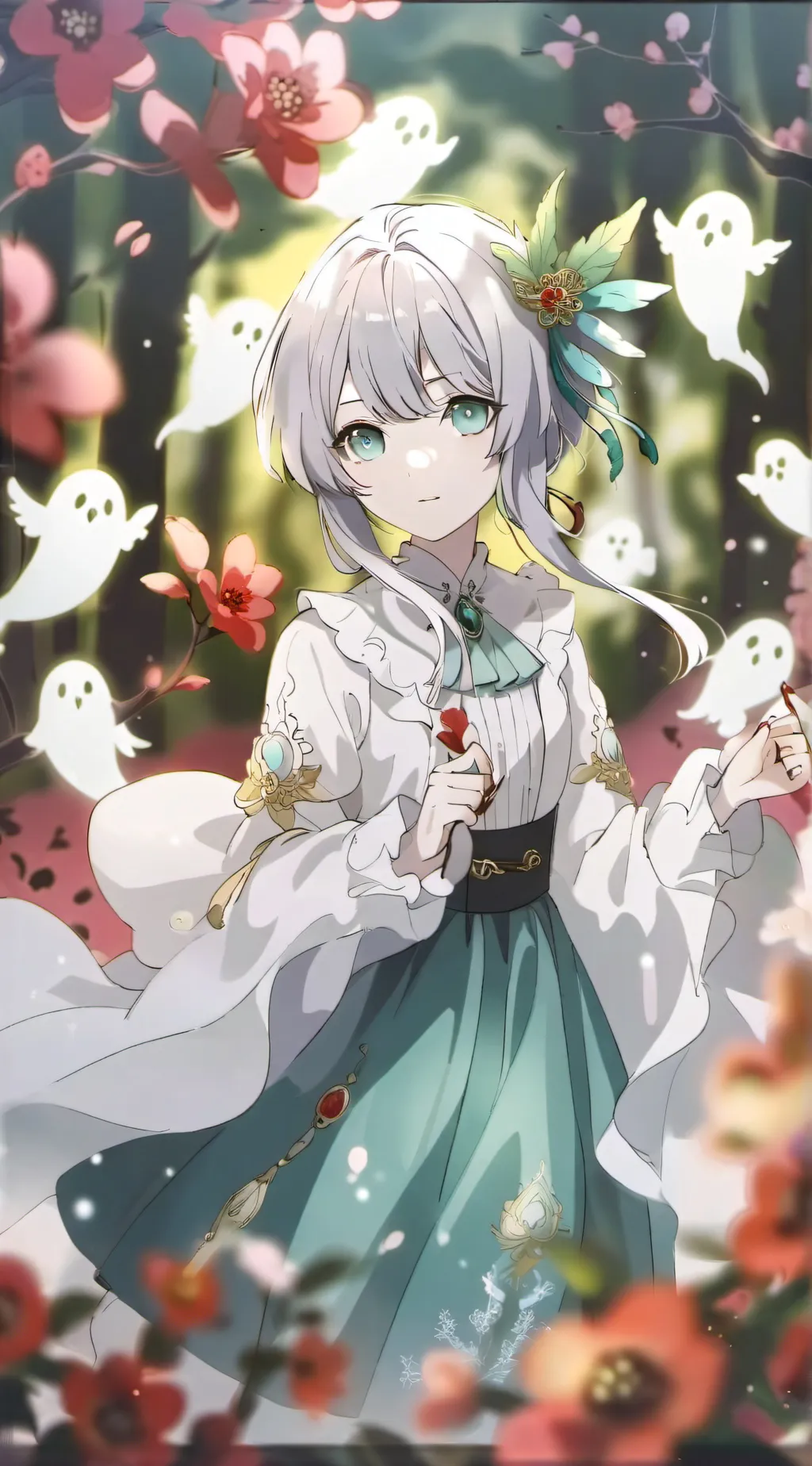 ai character: Boo background