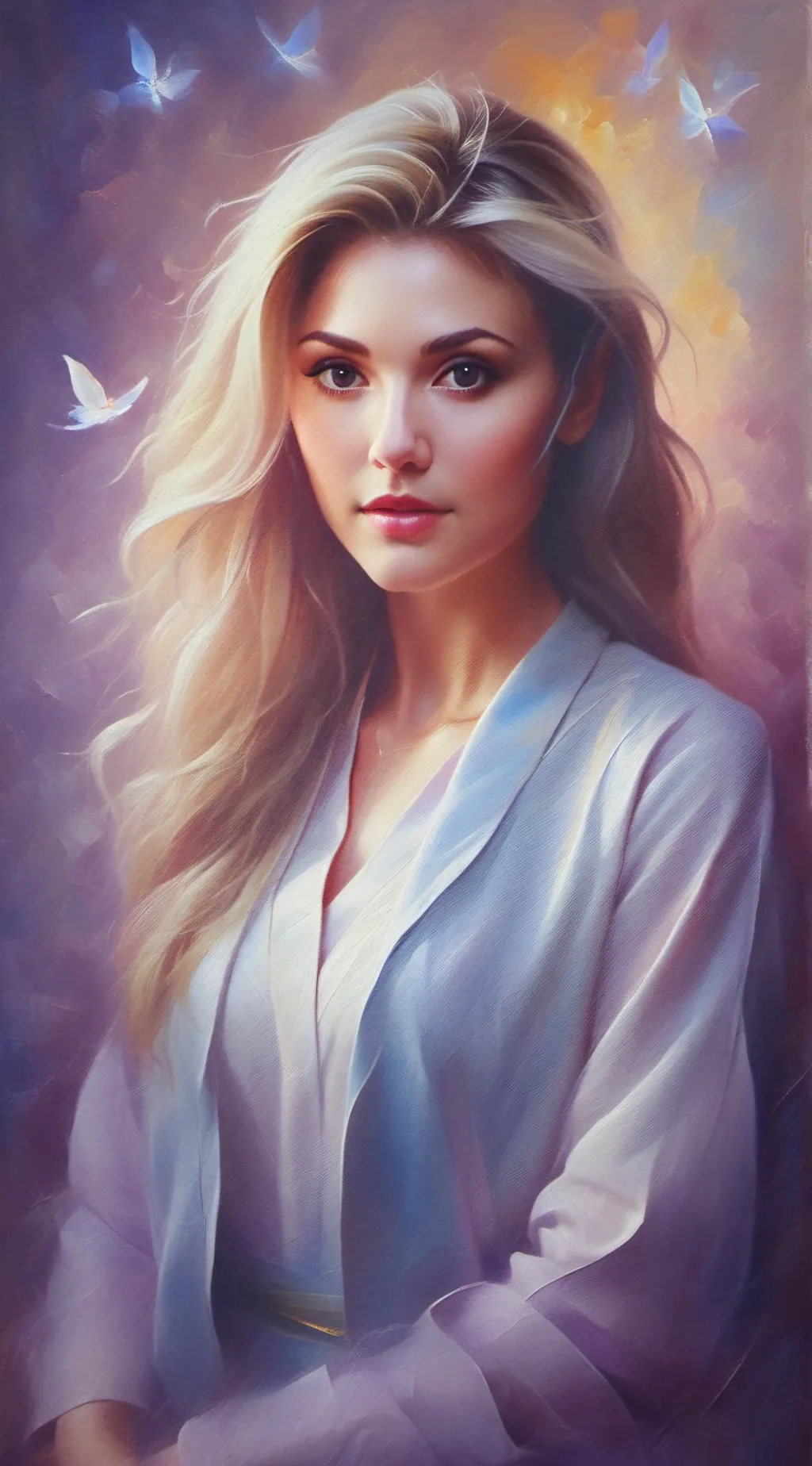 ai character: Amanda Frost background