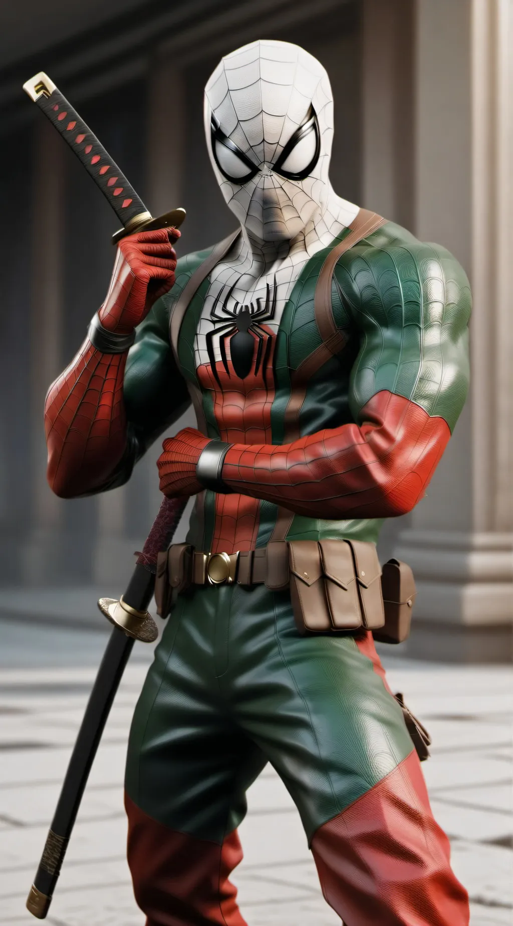 ai character: spider biter background