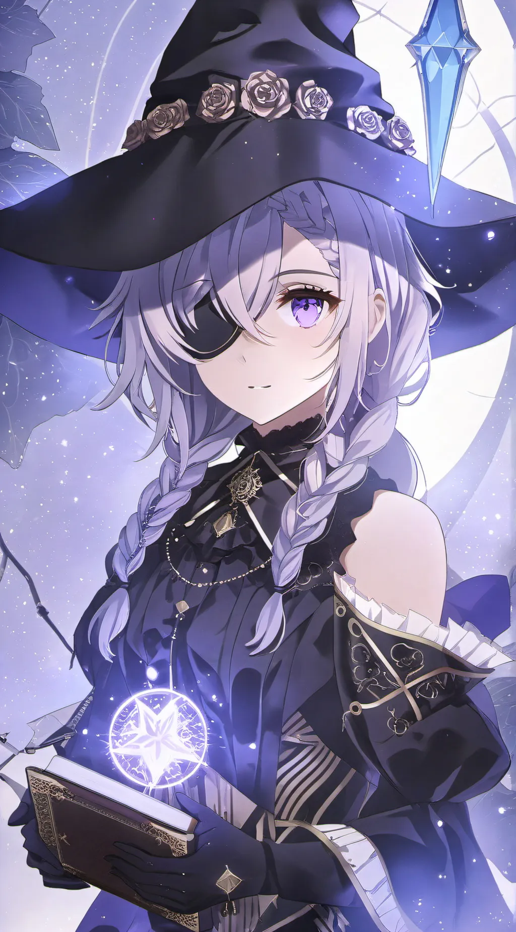 ai character: Amina the witch  background