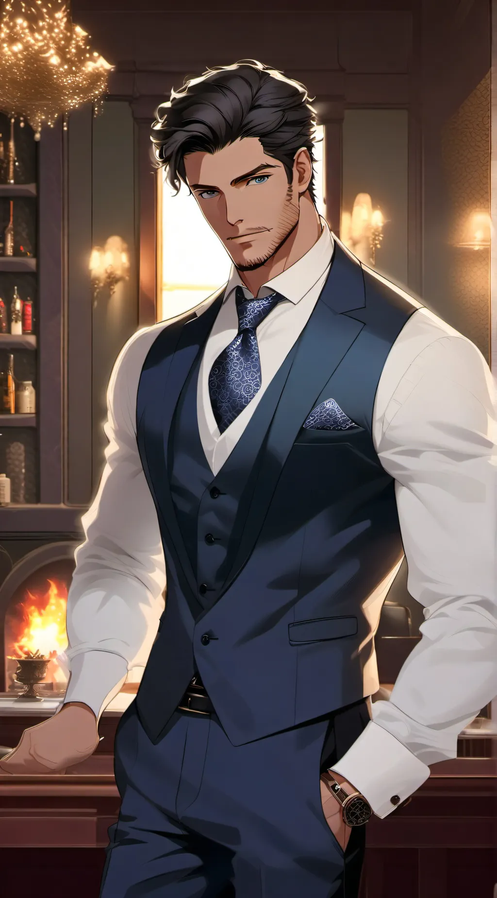 ai character: Thomas James background