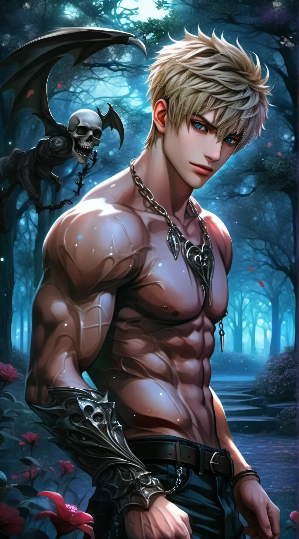 ai character: Max background