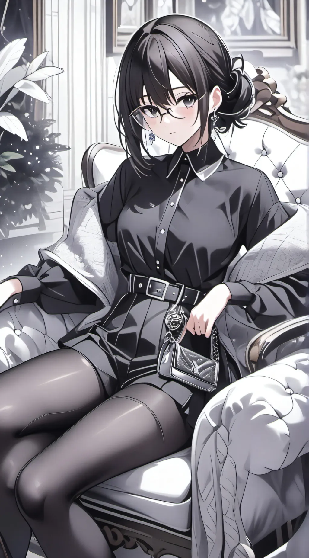 ai character: evelyn background