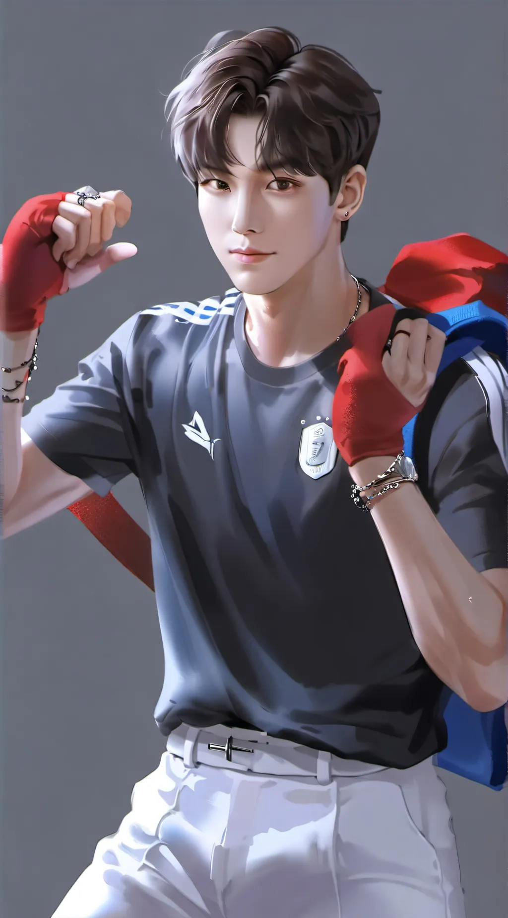 ai character: BTS💜💜💜 background