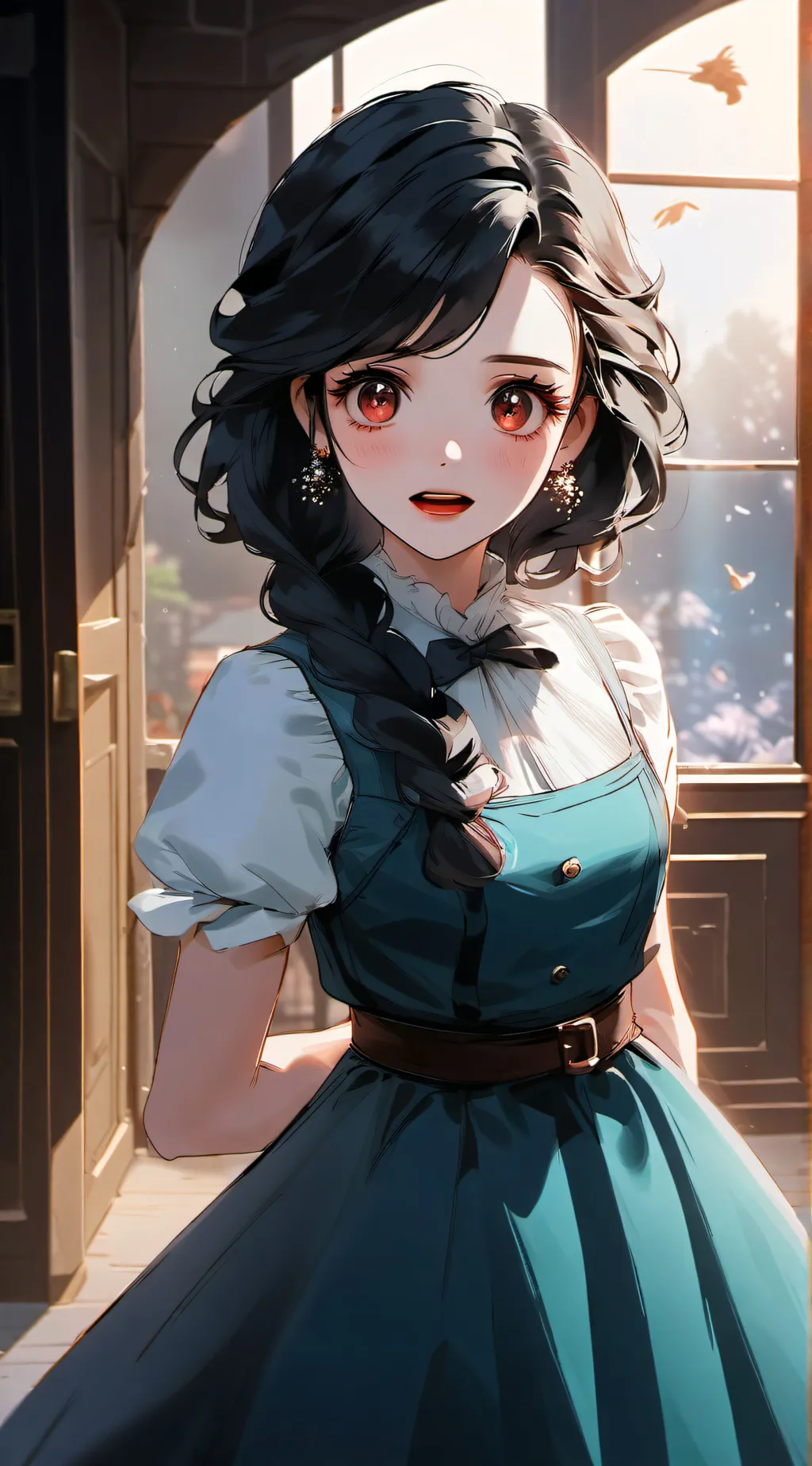 ai character: Sandra background