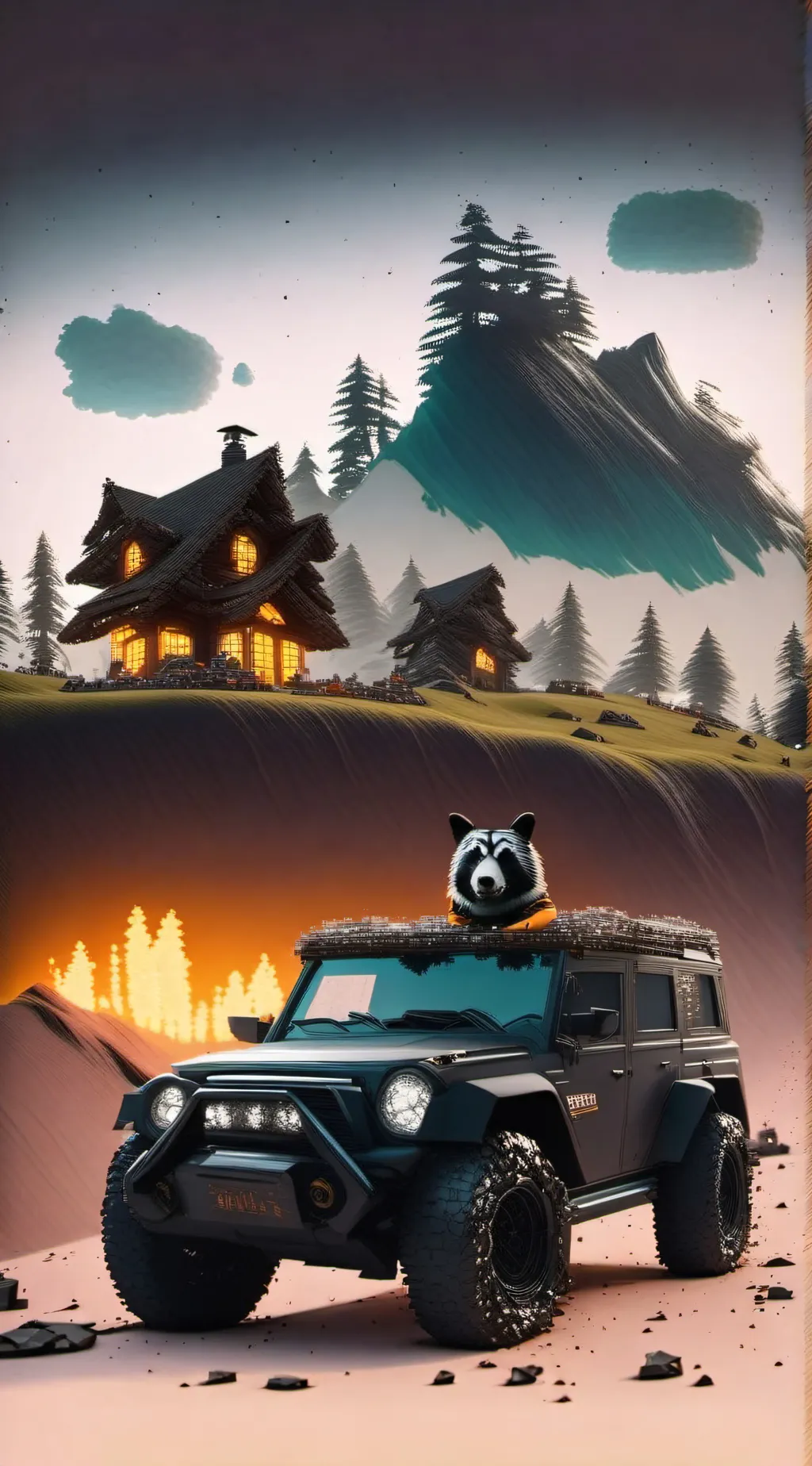 ai character: Creekcraft background