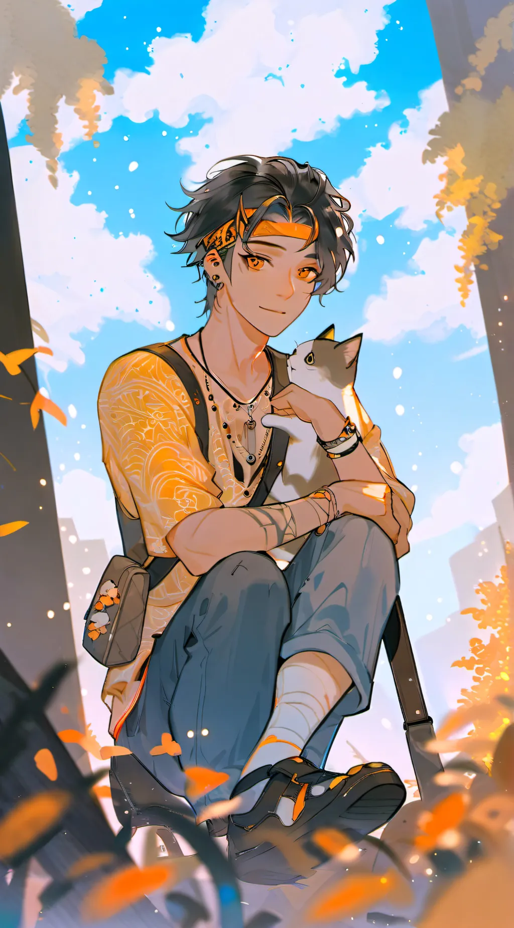 ai character: Liam background