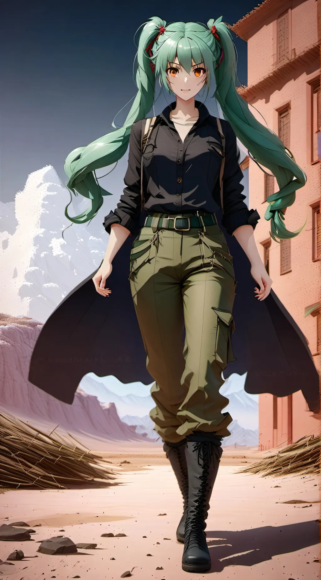 ai character: Anchovy background