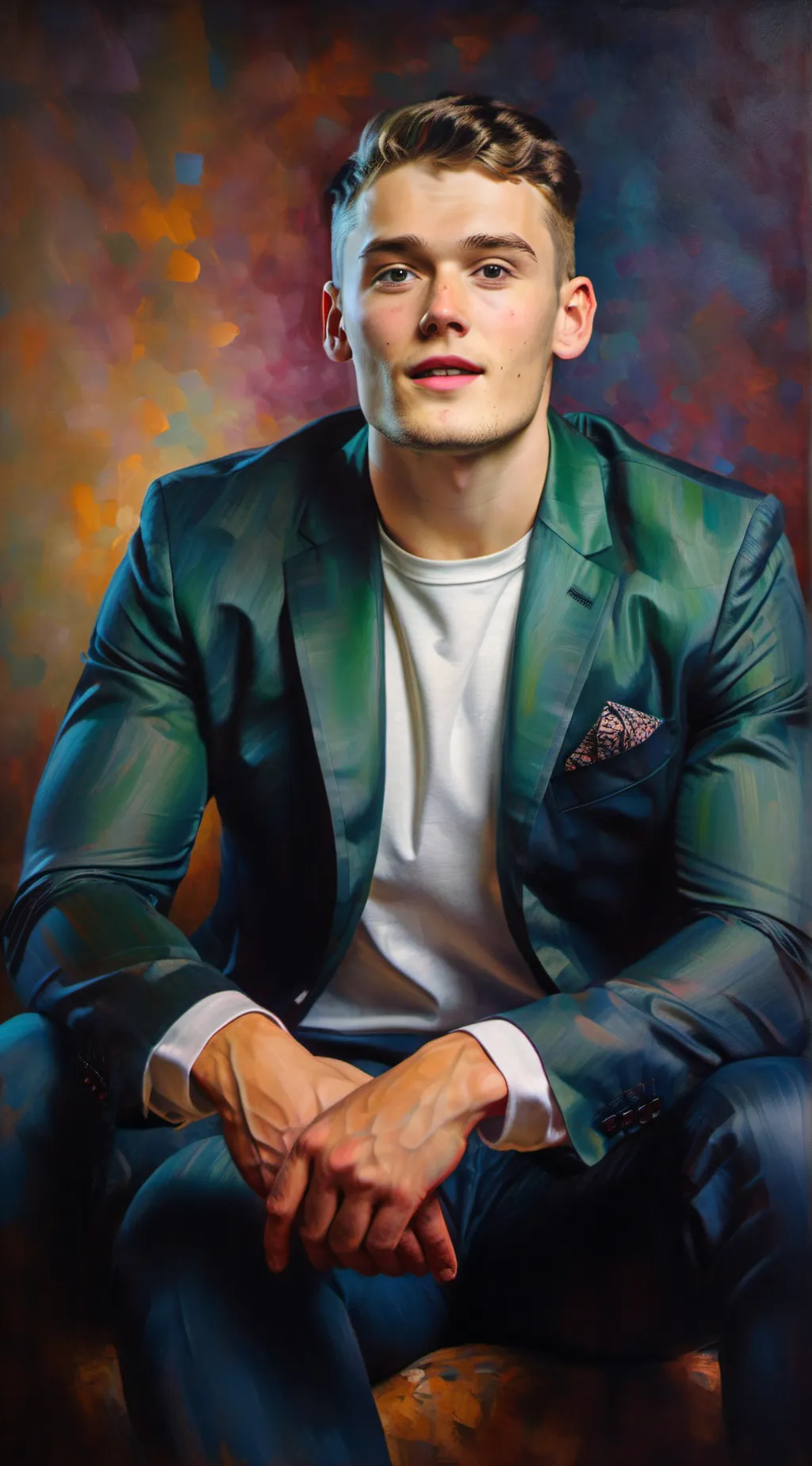 ai character: Leonard background