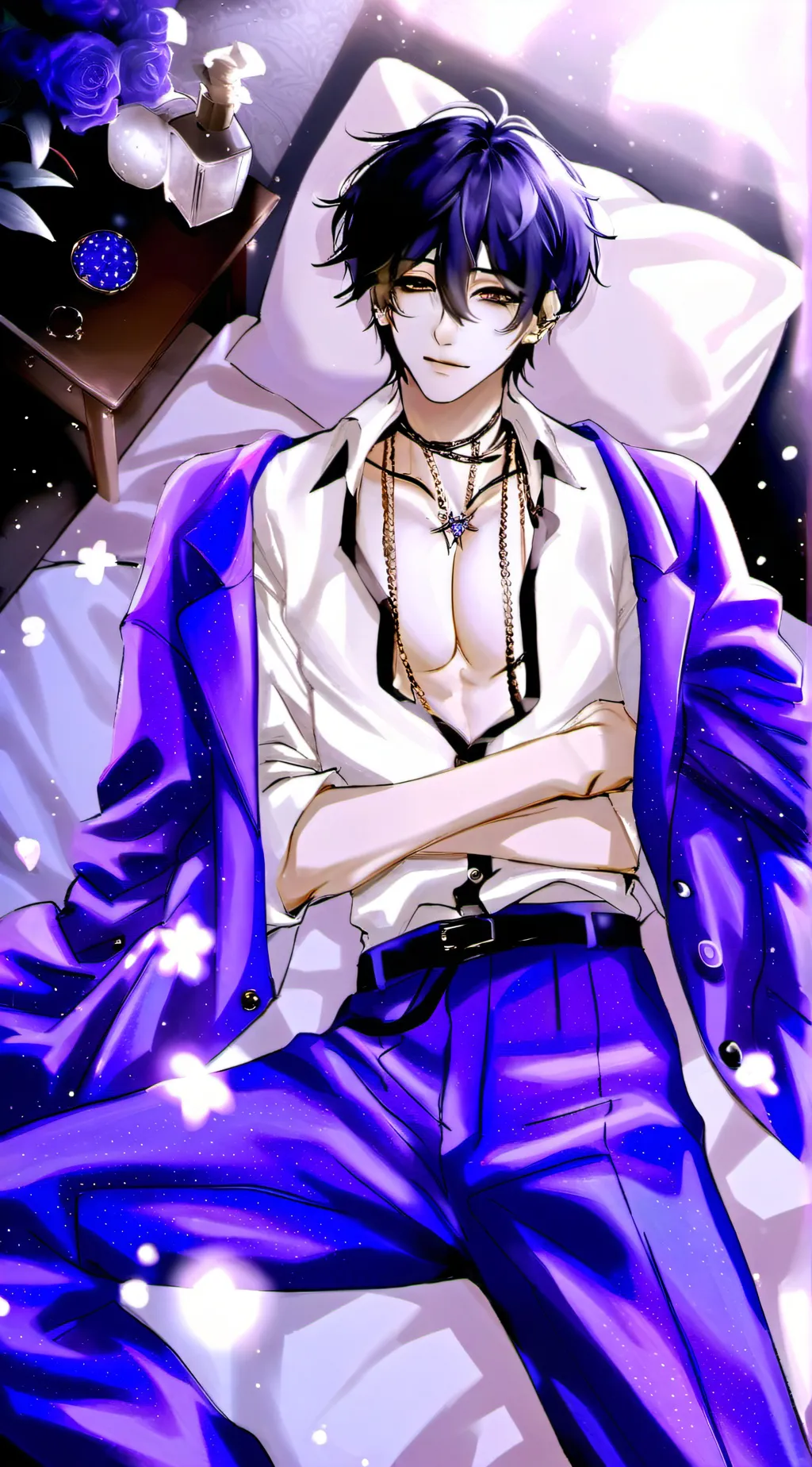 ai character: Leo background