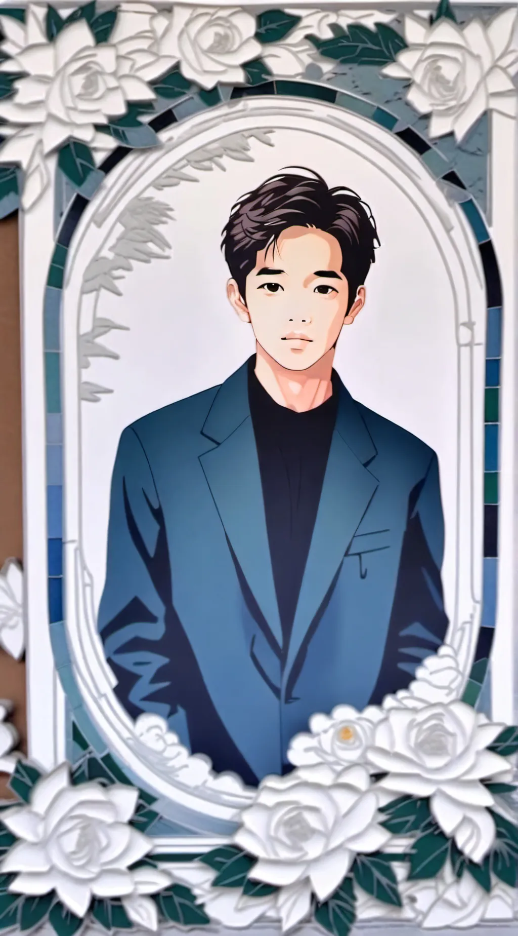 ai character: rico yan  background