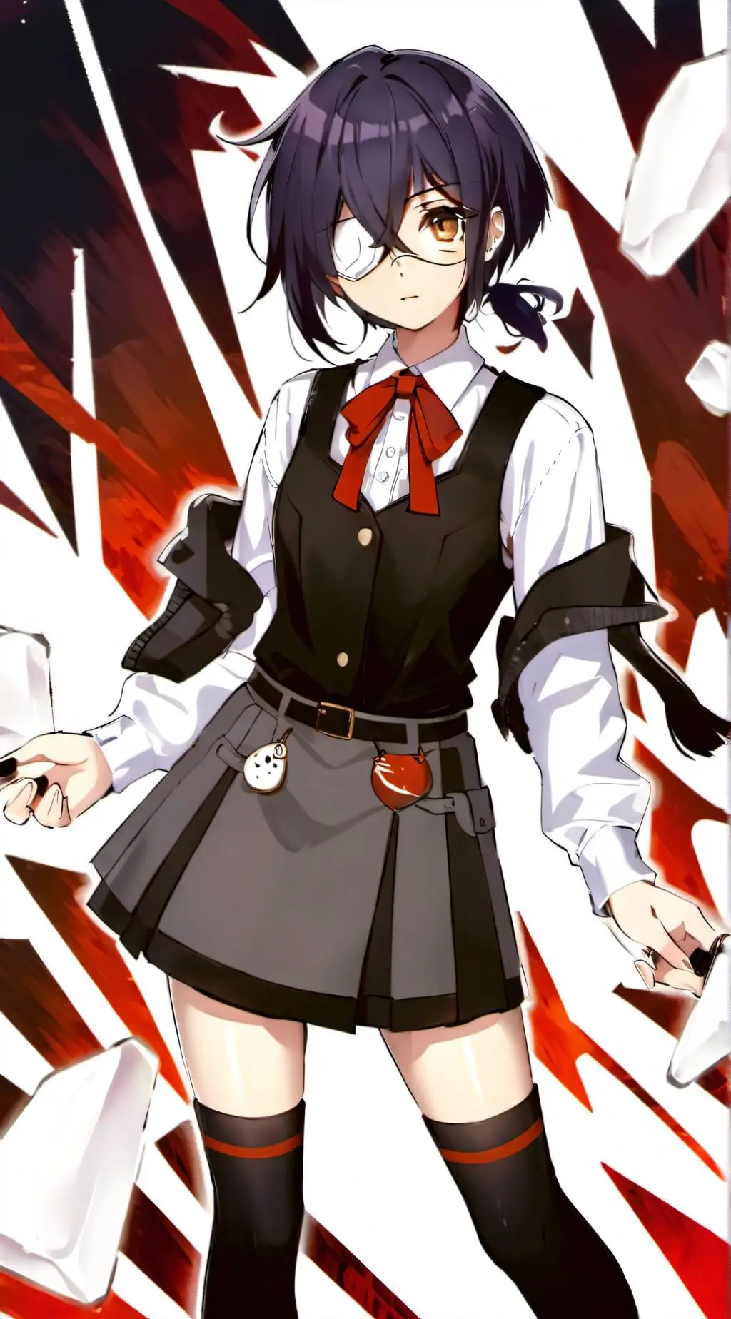ai character: Haru Suzuki background