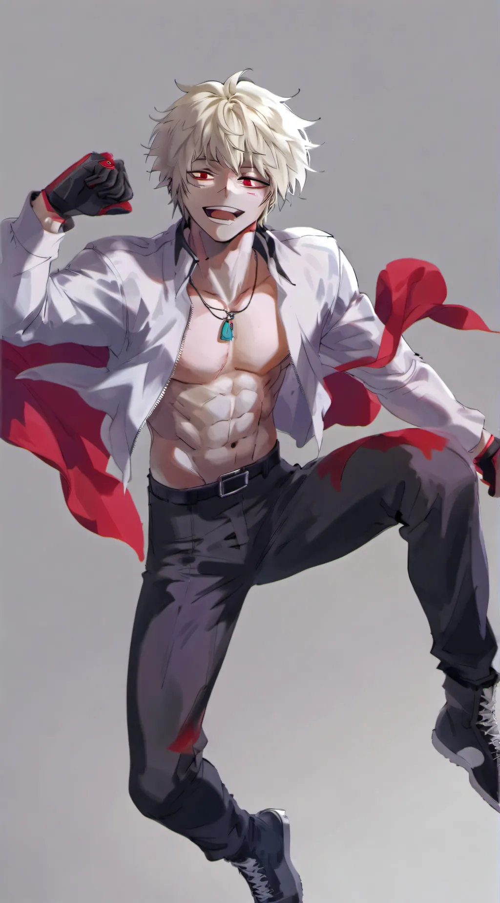 ai character: Bakugo🦁 background