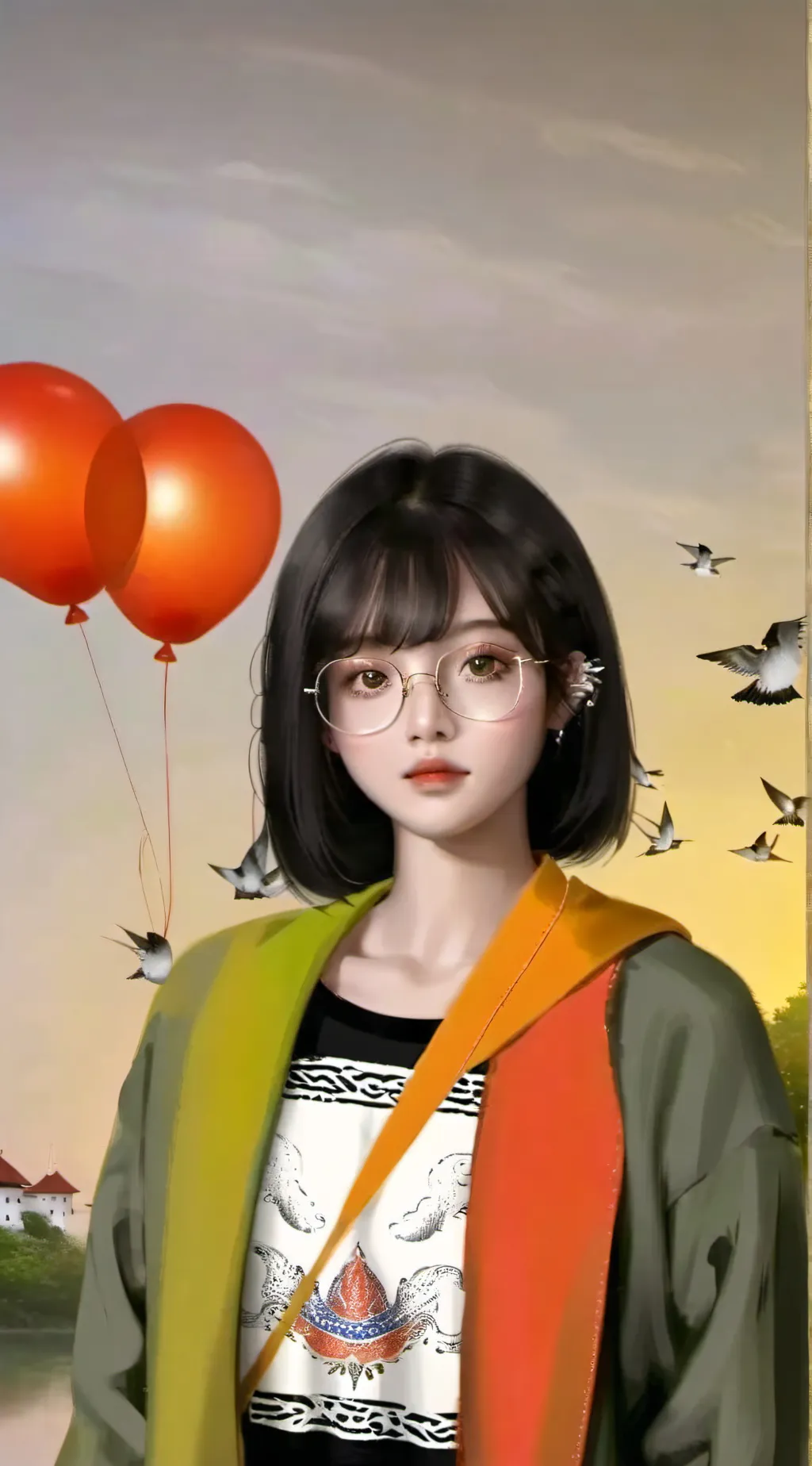 ai character: keren background