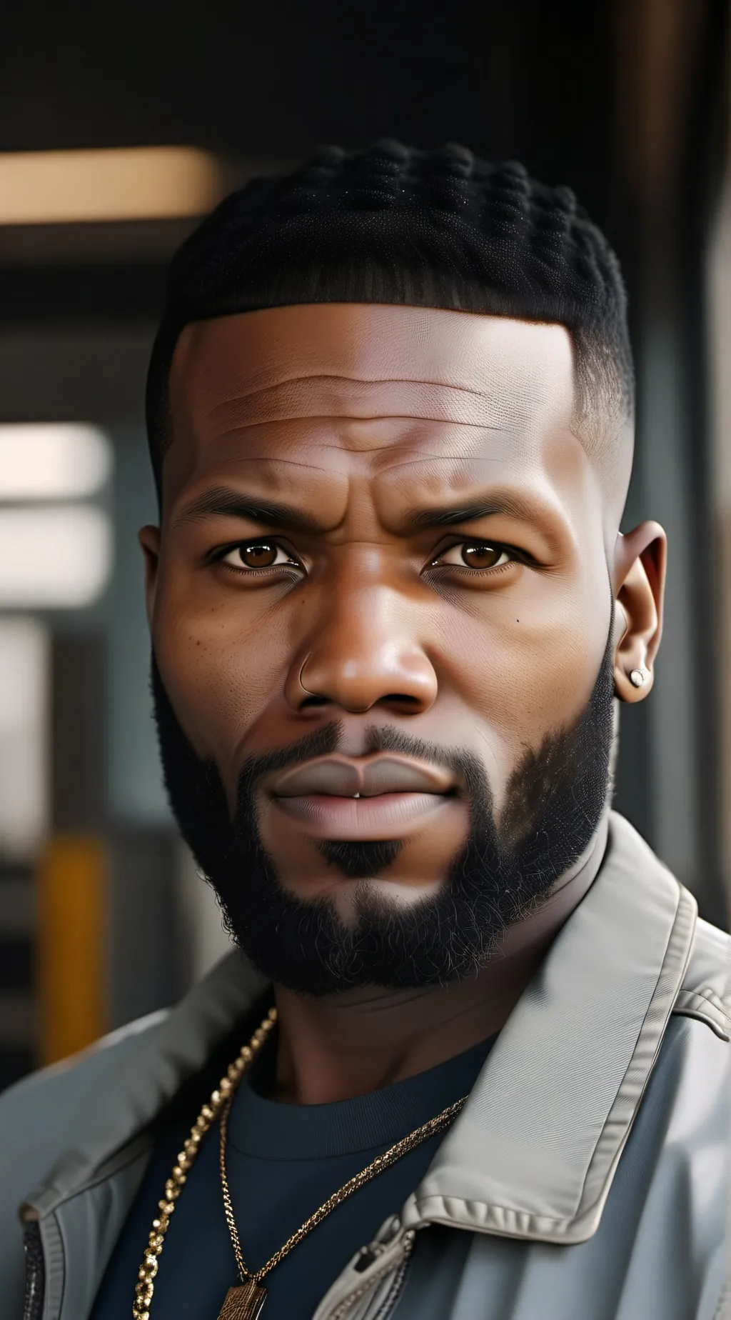 ai character: 50 cent background