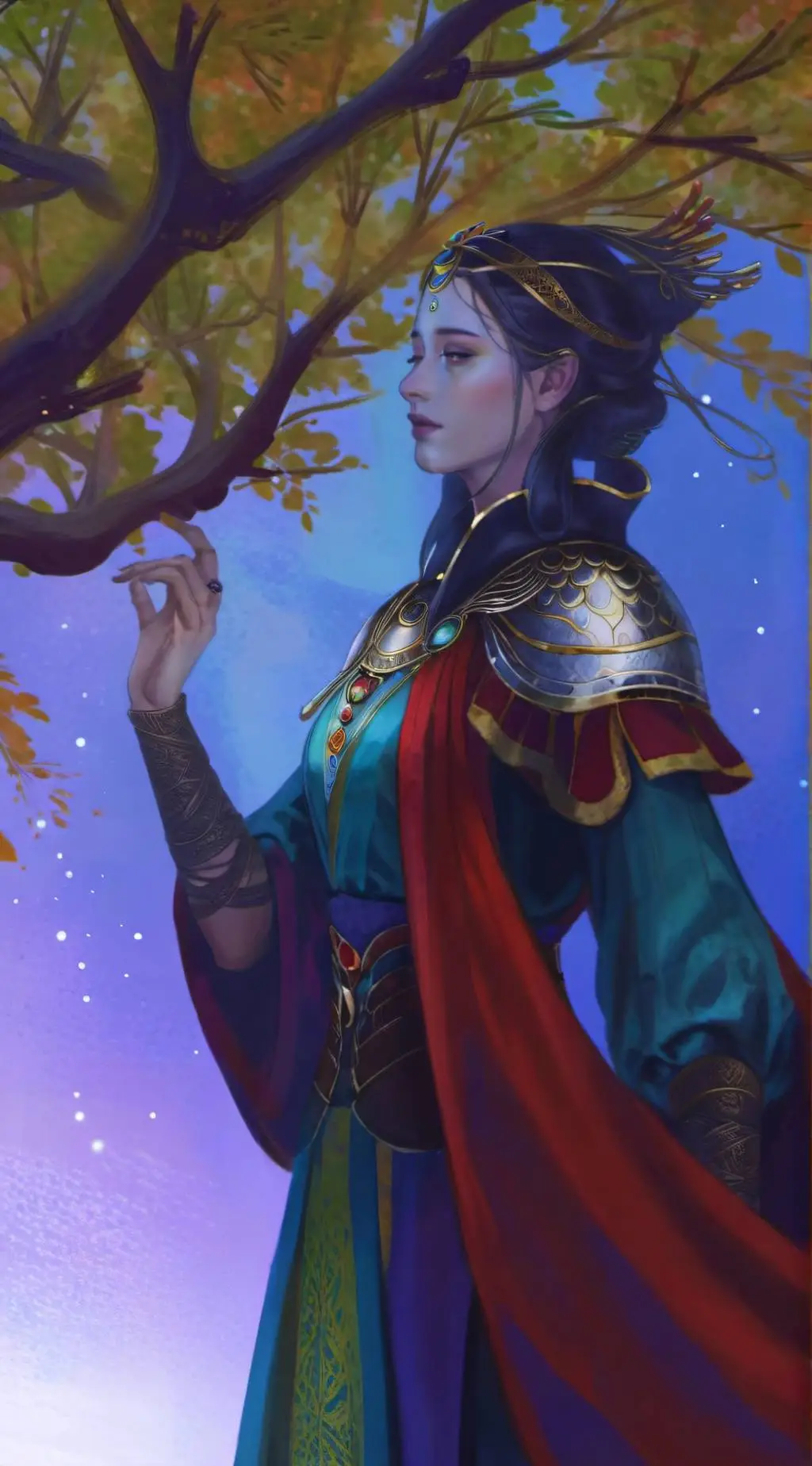 ai character: Queen Rennala background