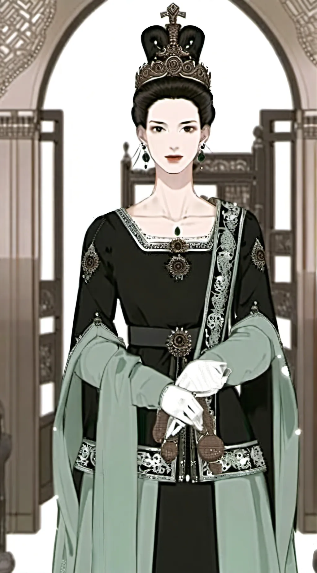 ai character: kuriva  background