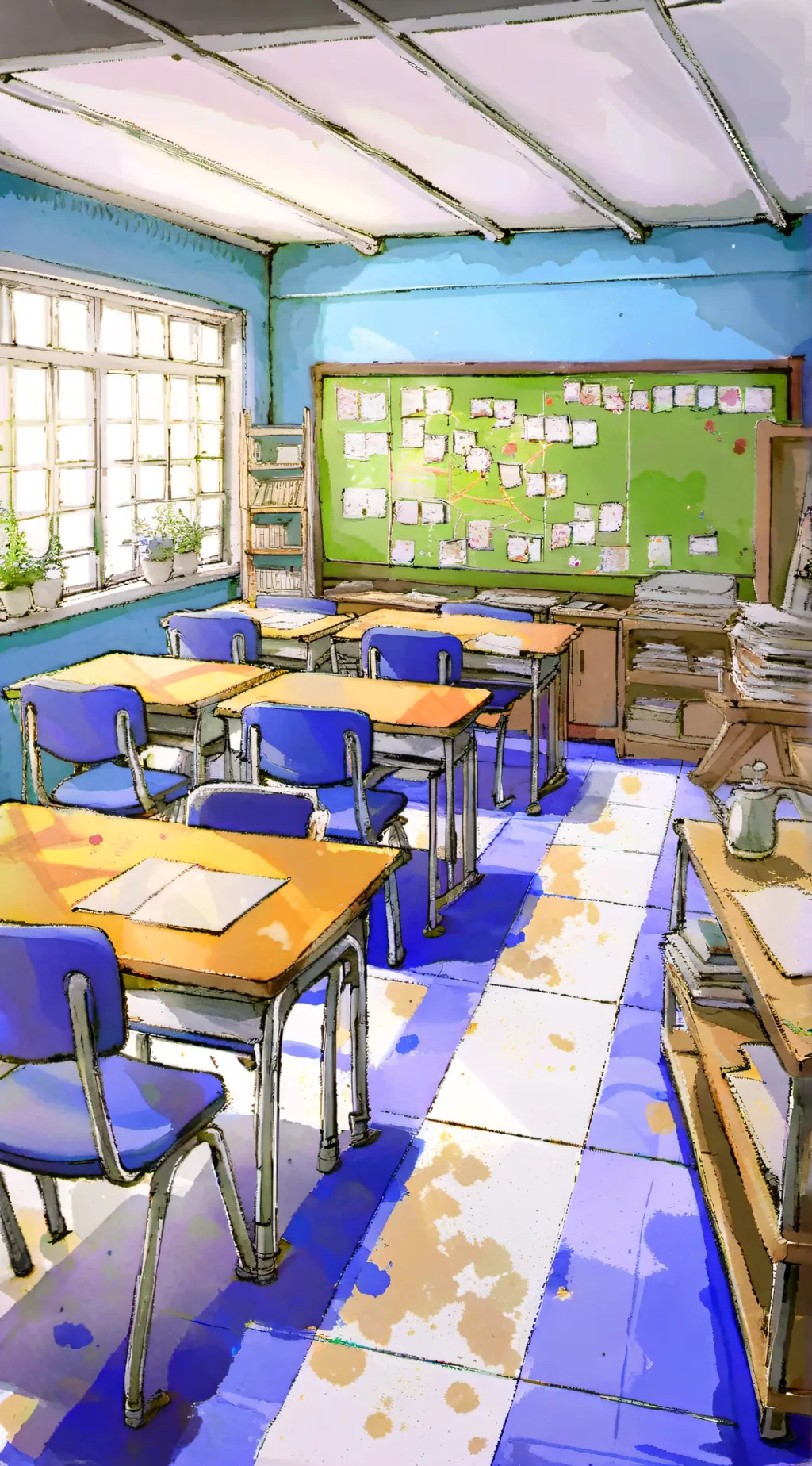 ai character: mha background